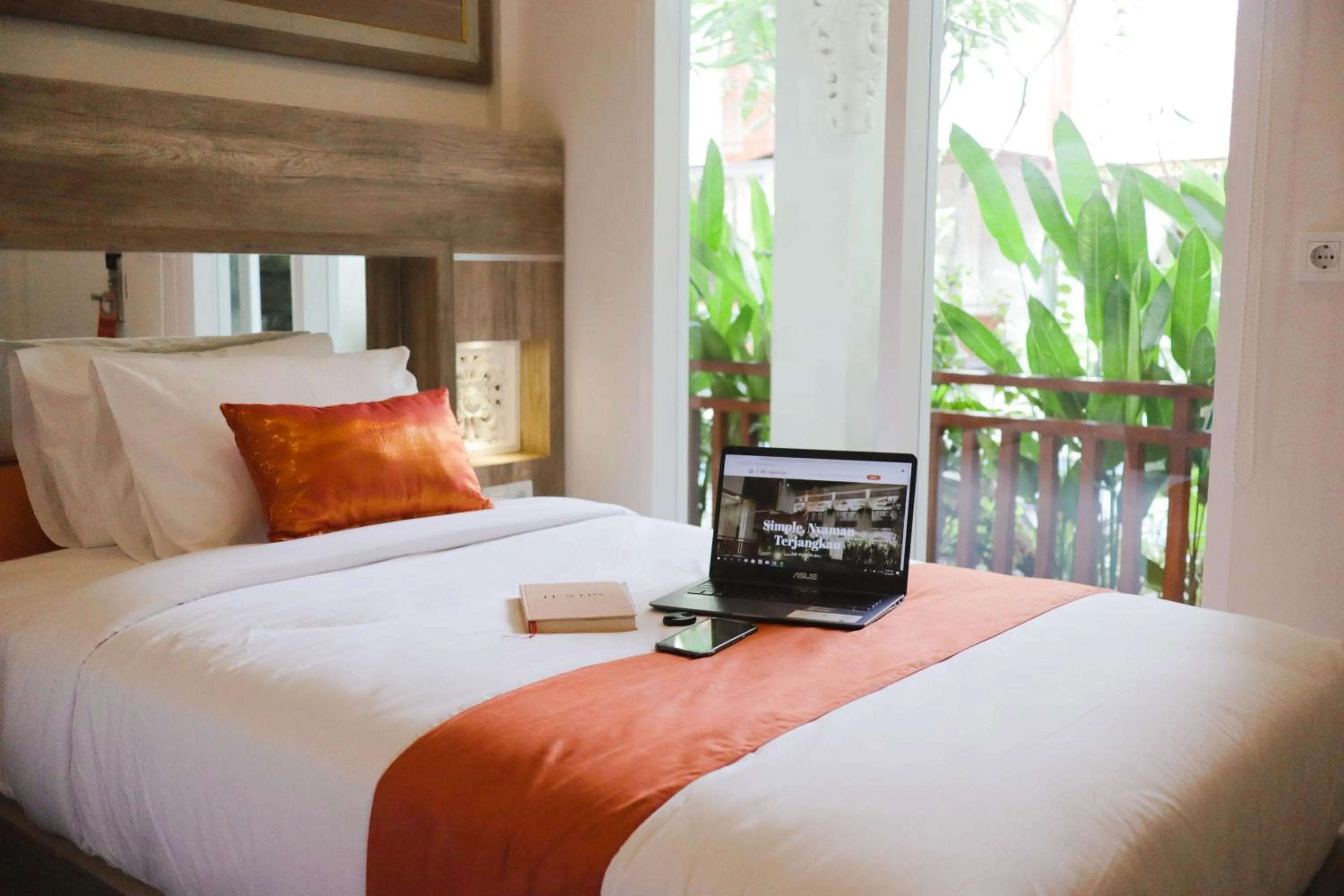 Bed in The Nyaman Bali