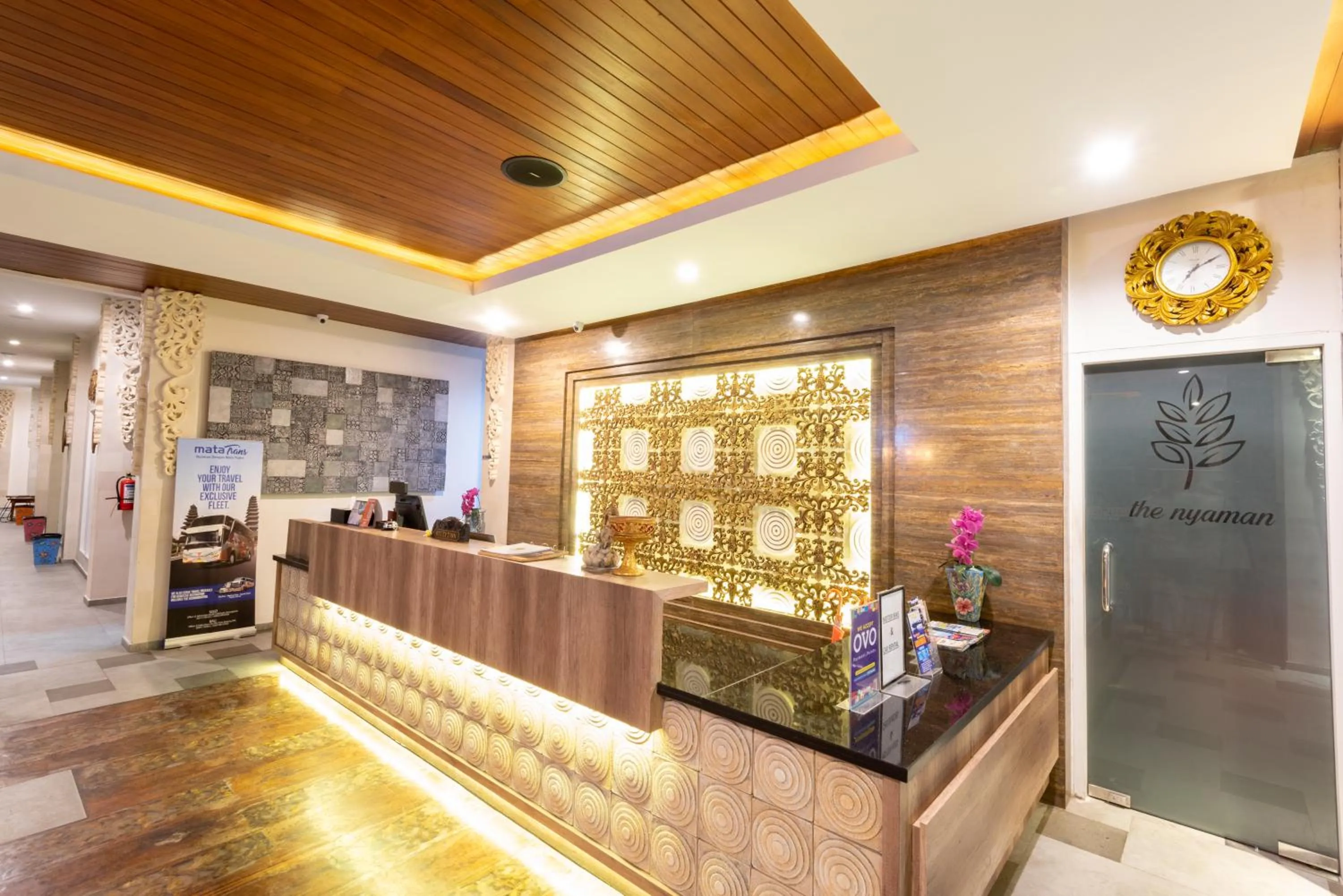 Lobby or reception in The Nyaman Bali