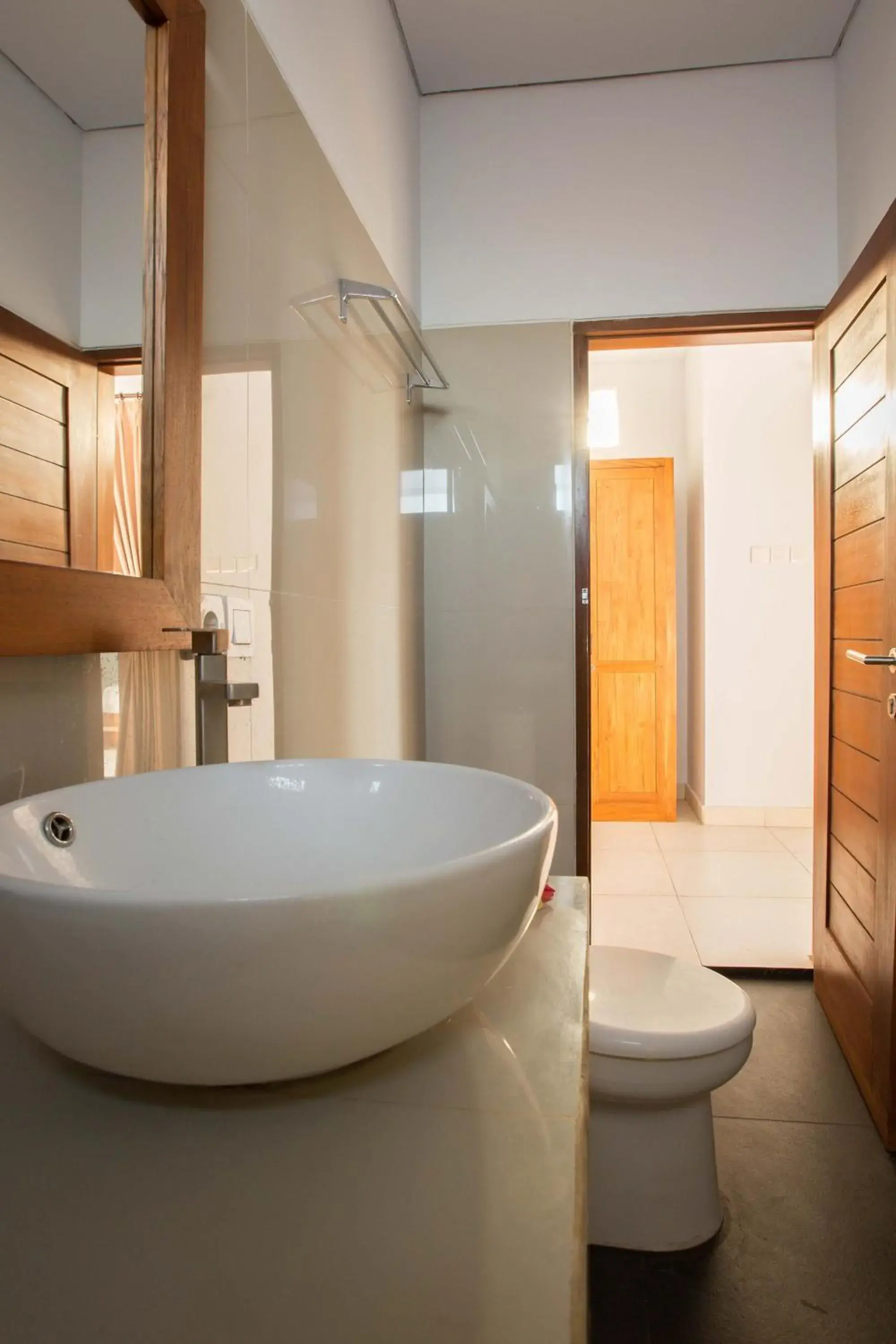 Deluxe Double Room with Balcony in Pande Homestay Deluxe Double Room with Balcony in Pande Homestay