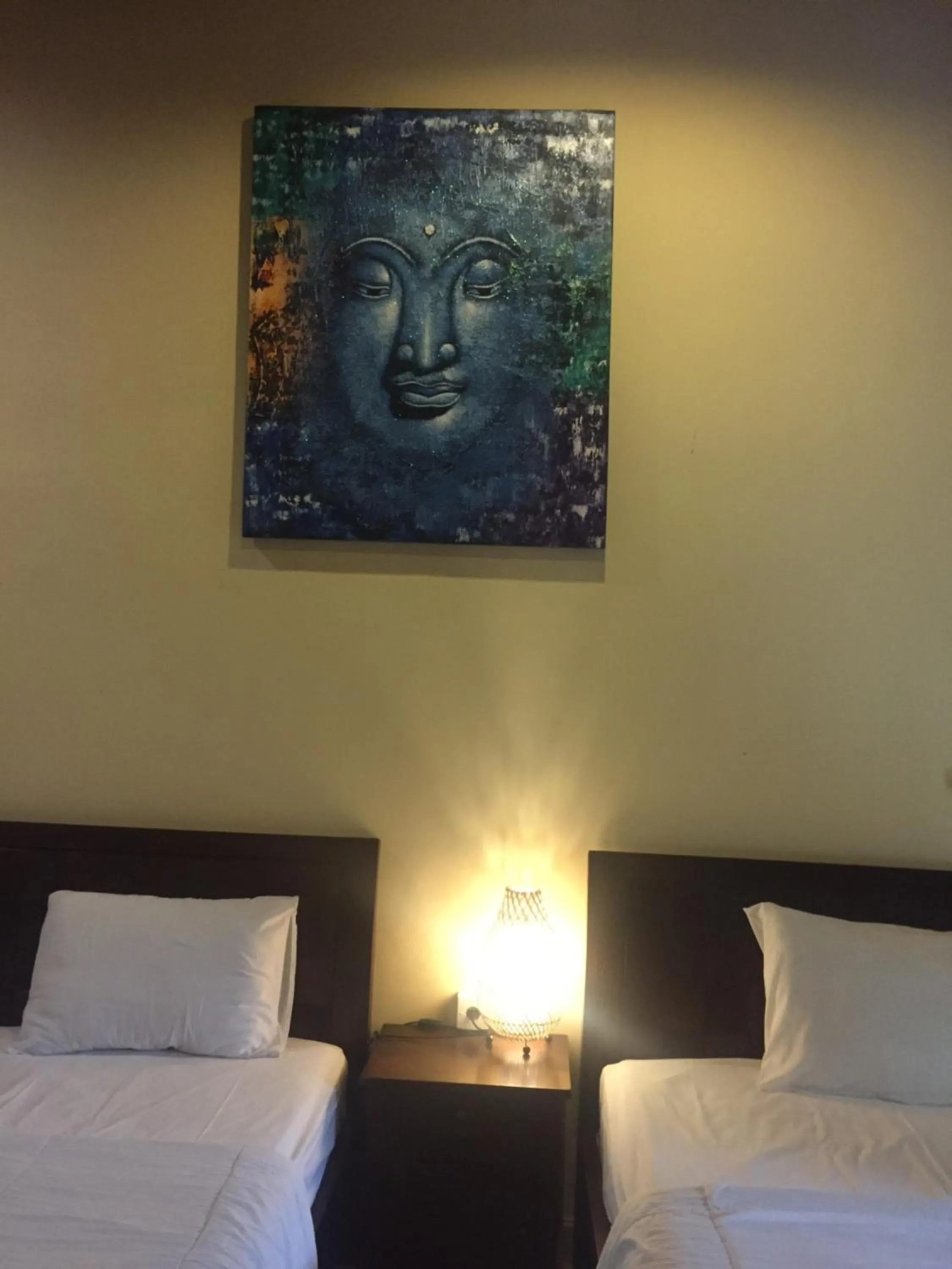 Decorative detail, Bed in Pande Homestay