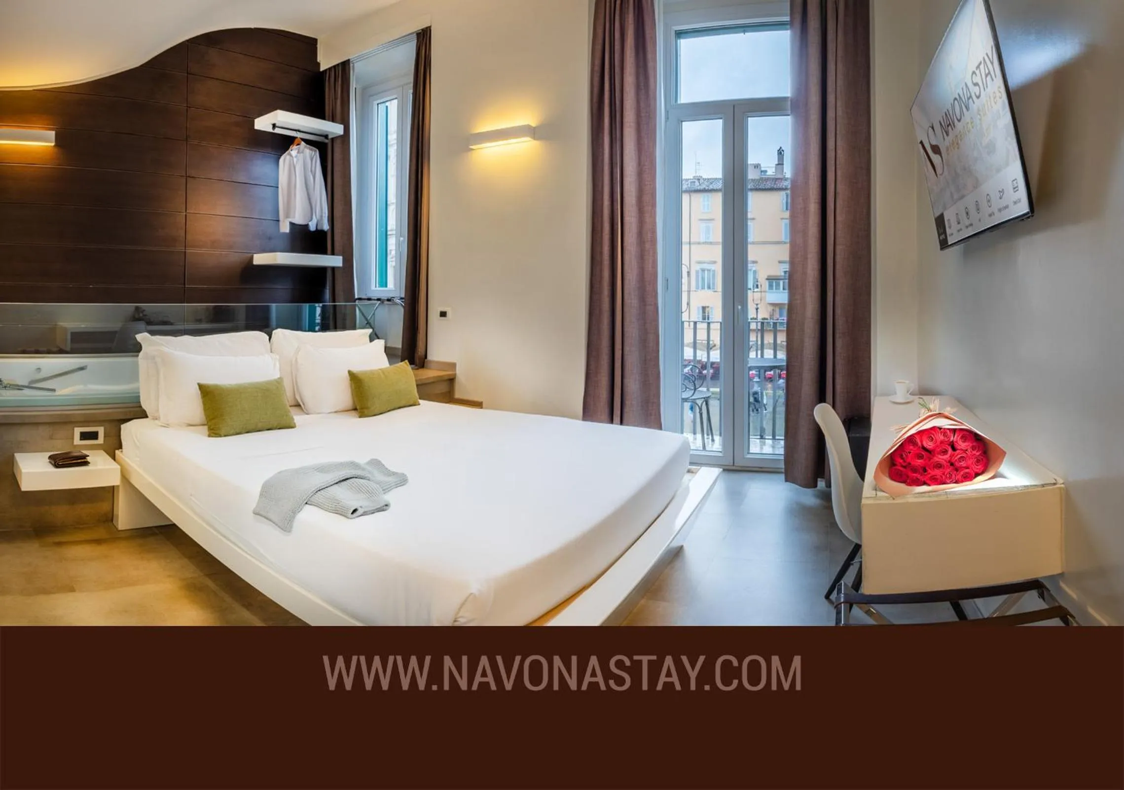 Bedroom, Bed in Navona Stay