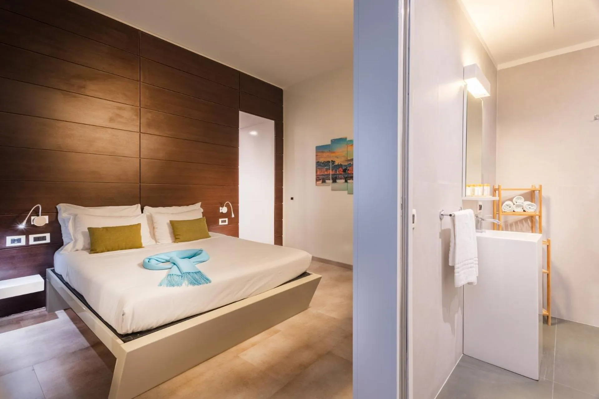 Bedroom, Bed in Navona Stay