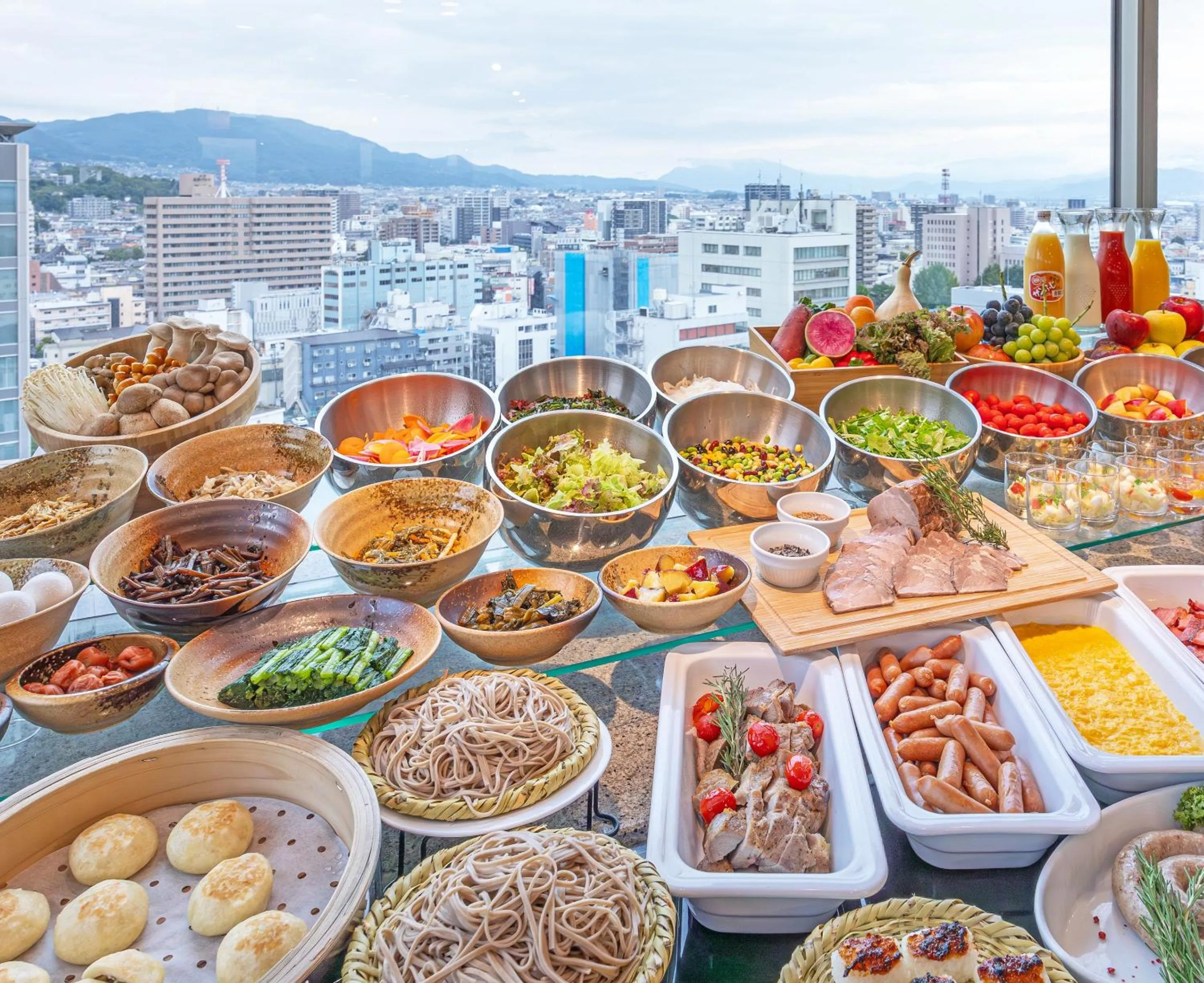 Breakfast in Hotel JAL City Nagano