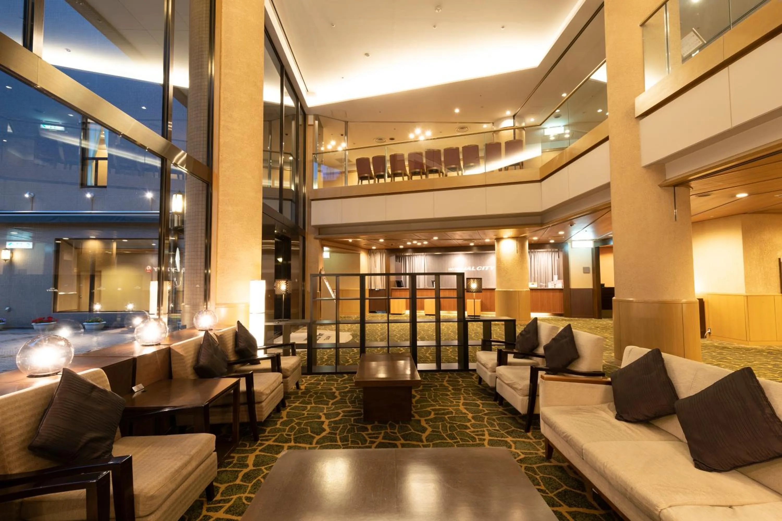 Lobby or reception in Hotel JAL City Nagano