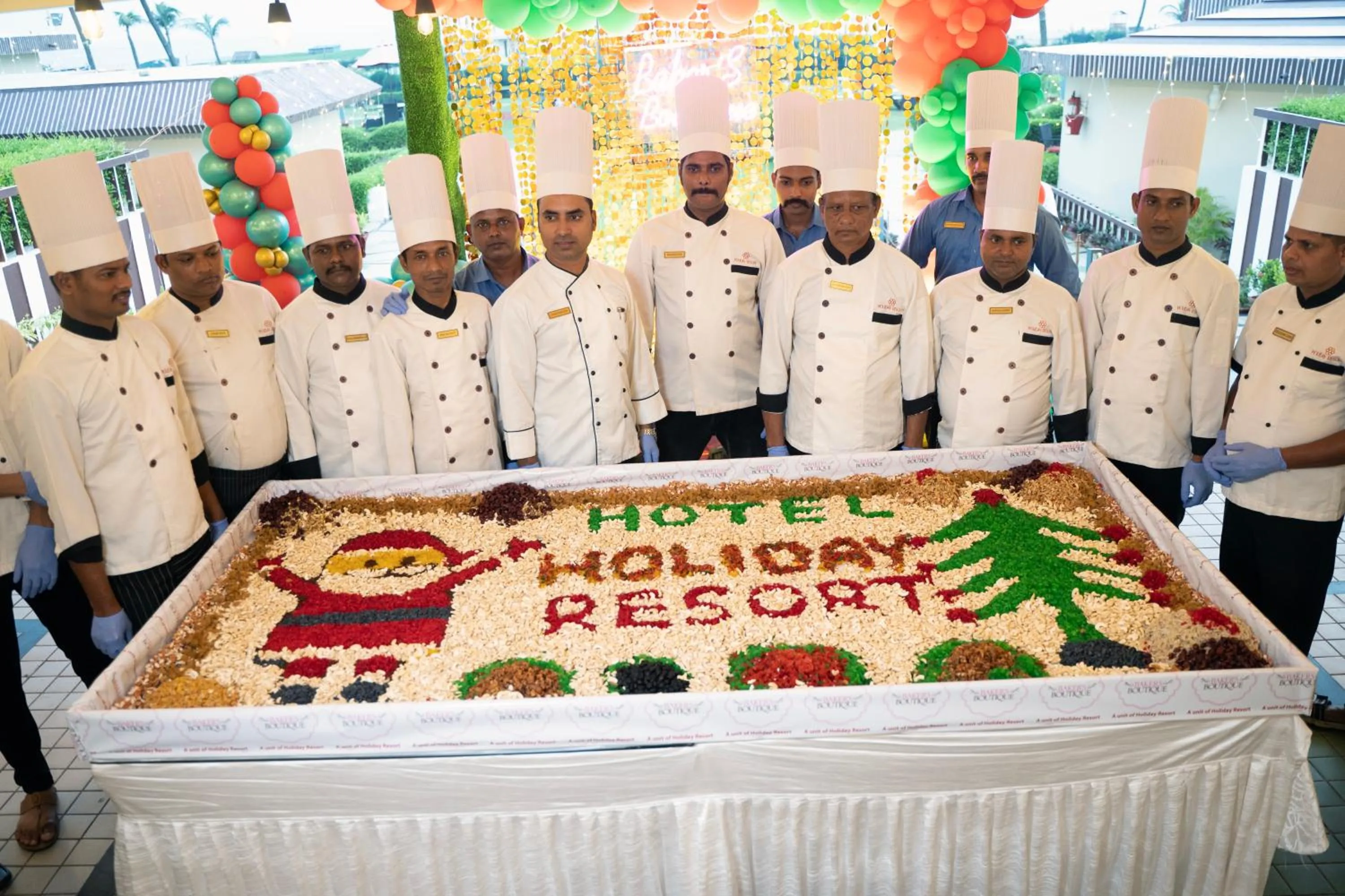 Staff in Hotel Holiday Resort