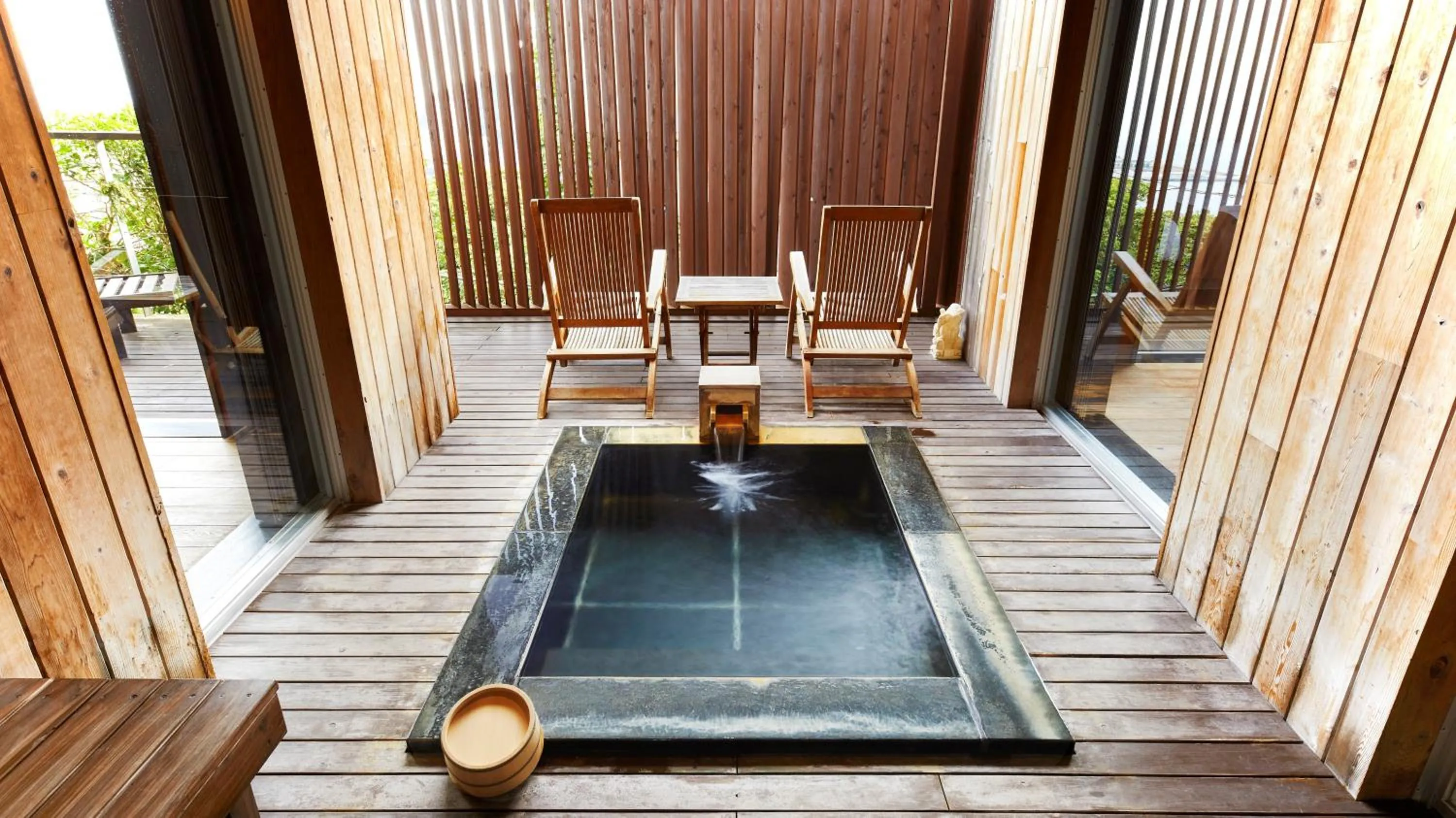 Open Air Bath in Relax Resort Hotel