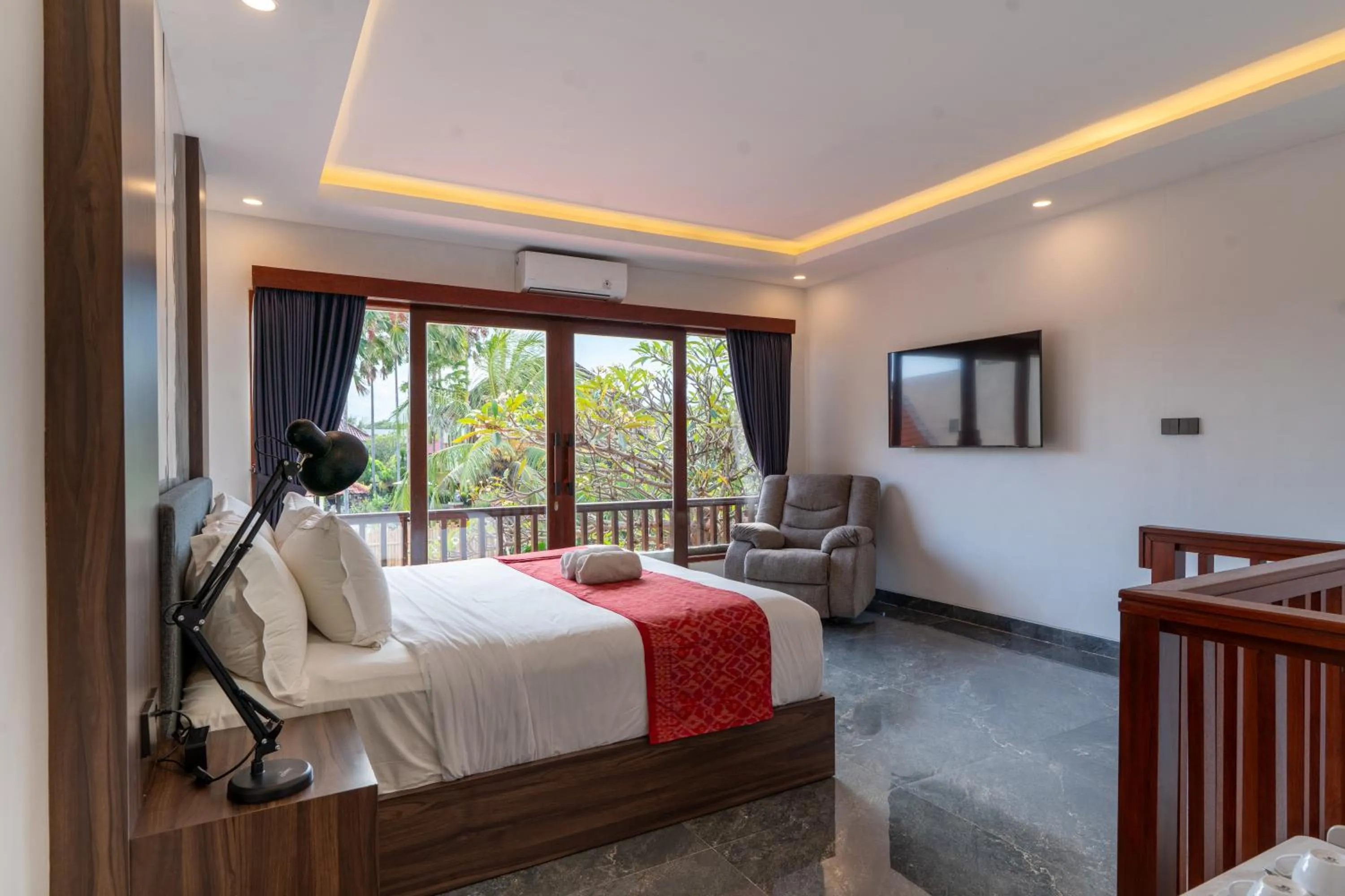 Bedroom, Bed in Utamas Keramas Villa