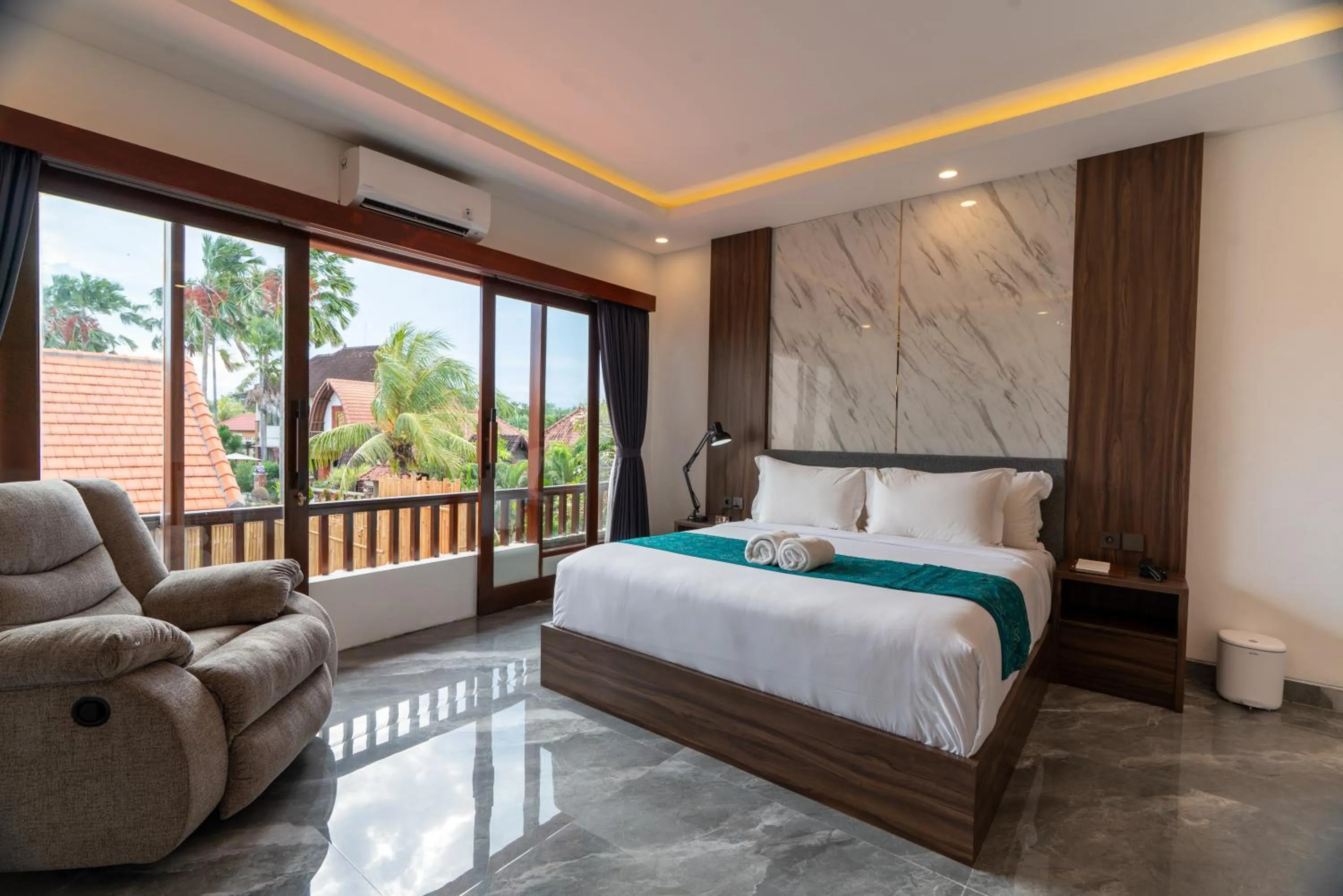 Bedroom, Bed in Utamas Keramas Villa