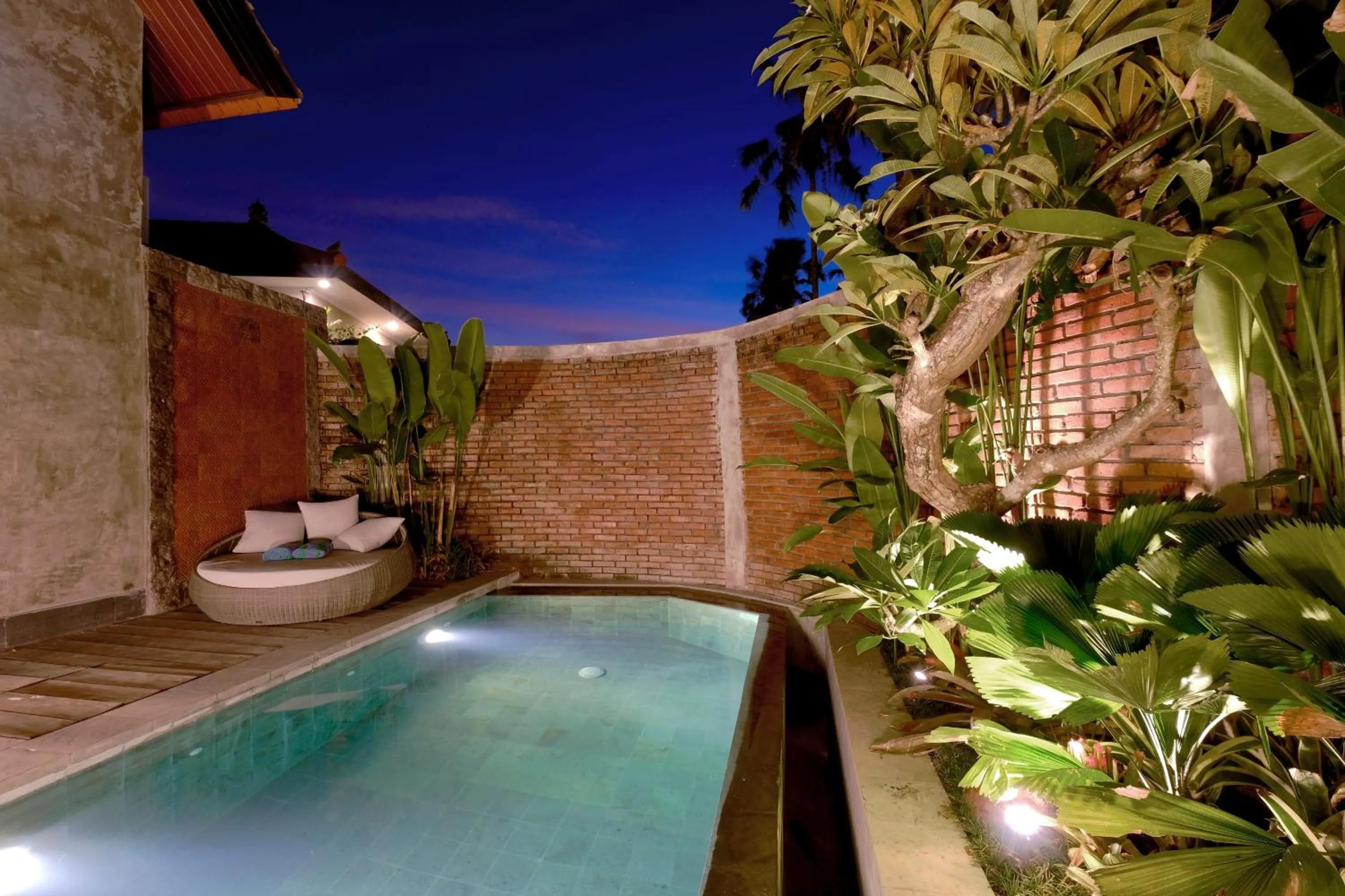 Natural landscape in Utamas Keramas Villa