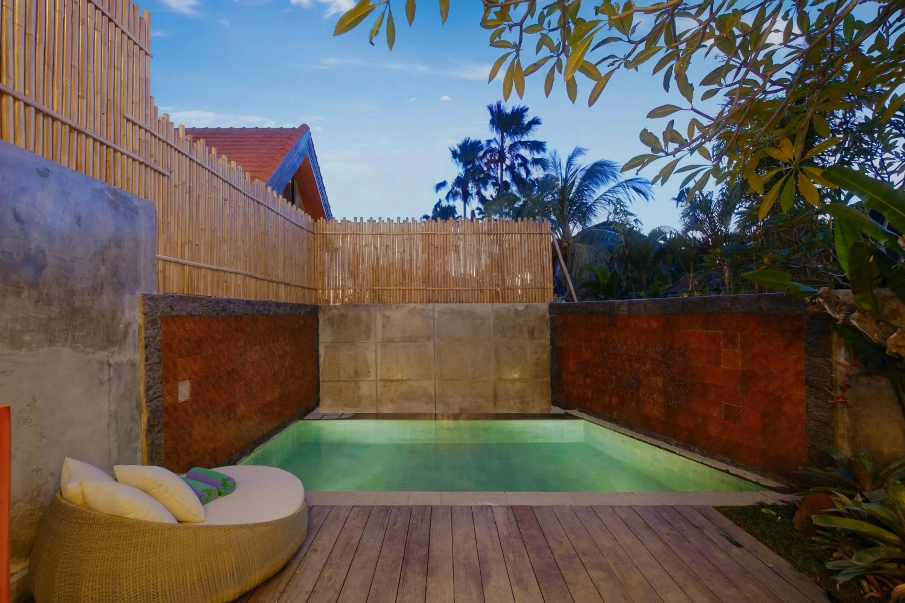 Natural landscape in Utamas Keramas Villa