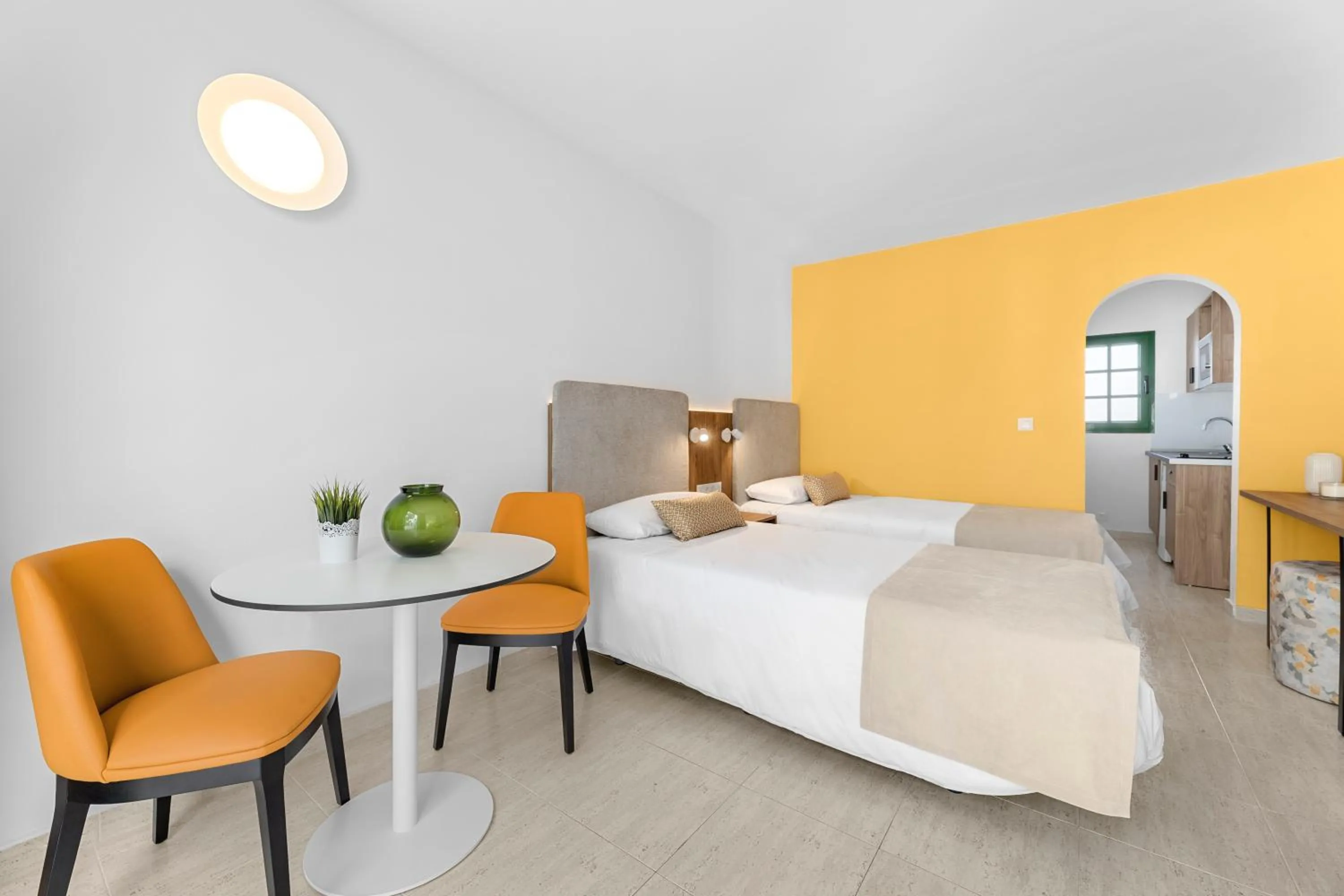 Bed in Apartamentos Tropicana