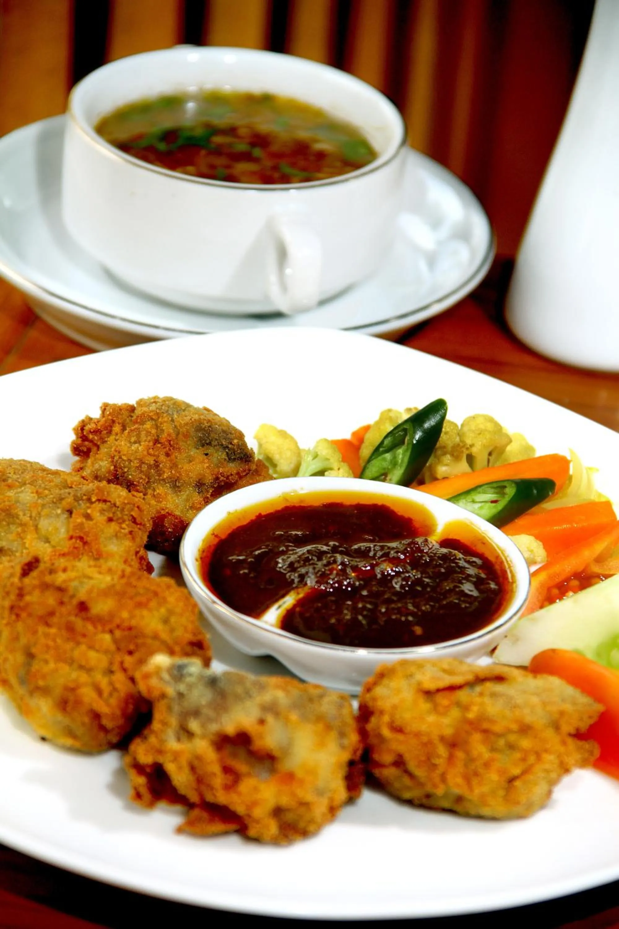 Food close-up in Grand Royal BIL Hotel