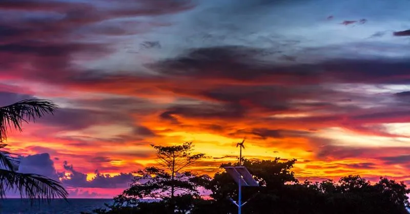 Natural landscape in Visal Sak Guesthouse