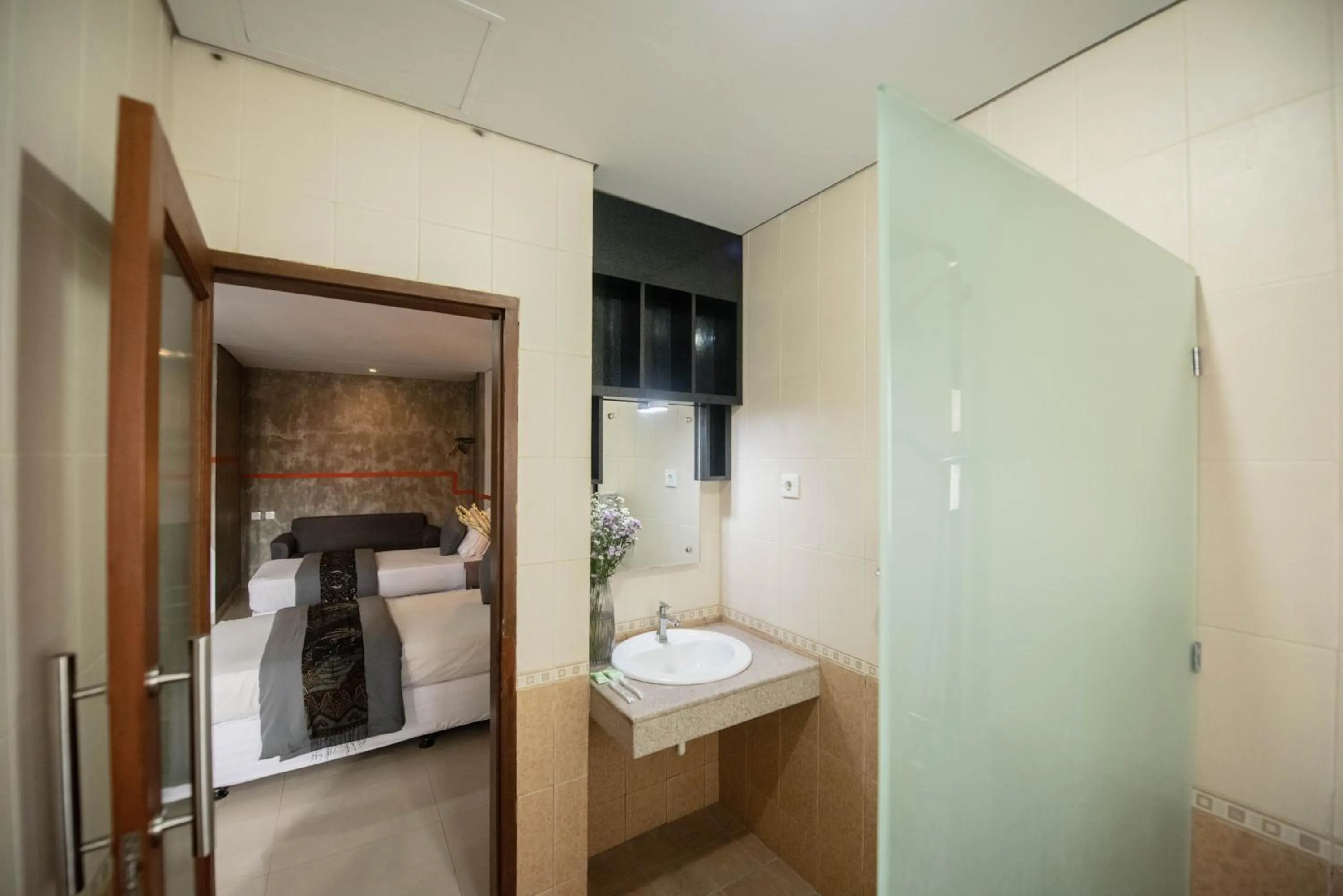 Bathroom in Sandat Hotel Legian