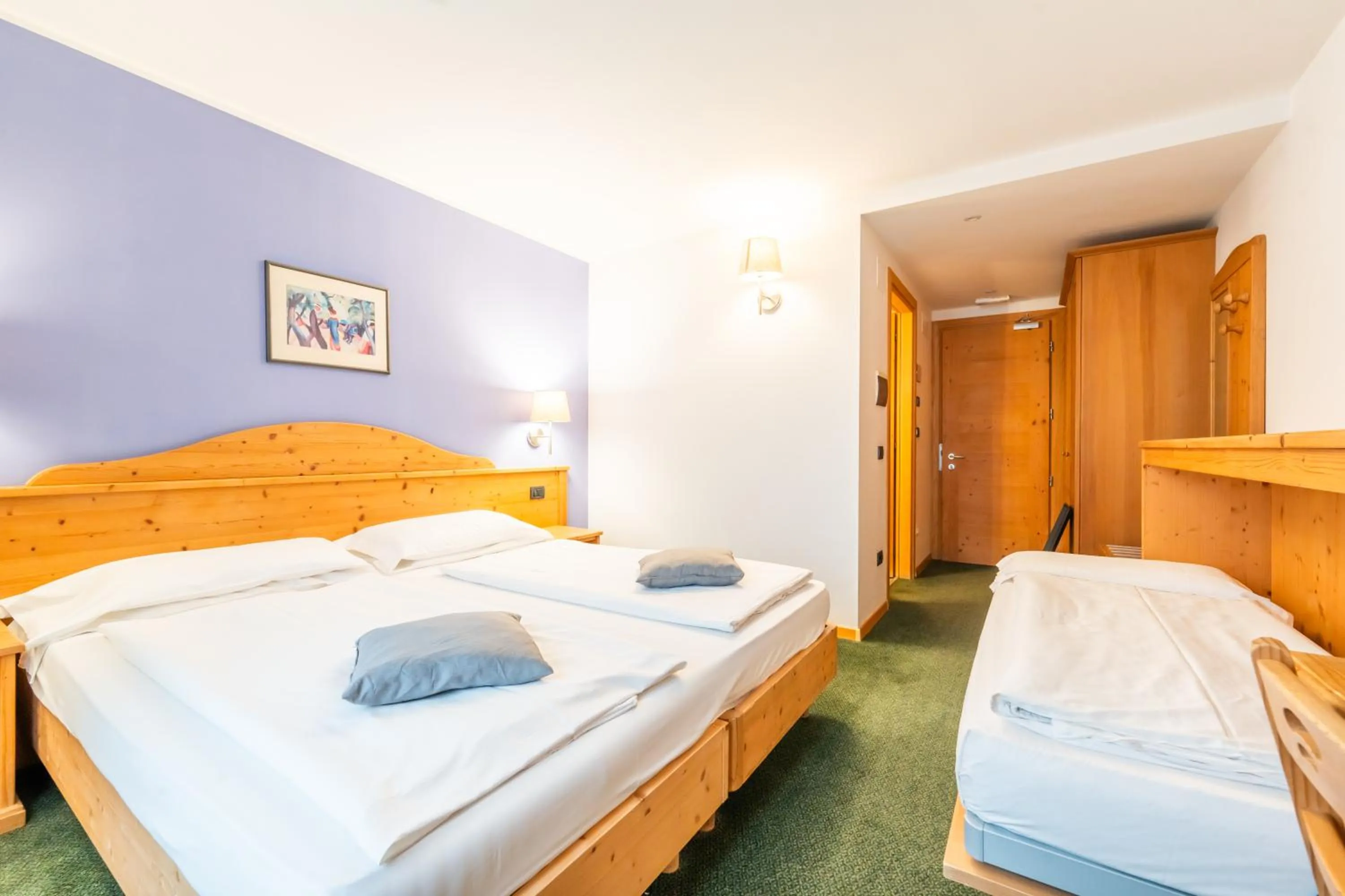 Triple Room with Spa Access in Hotel Alpine Mugon