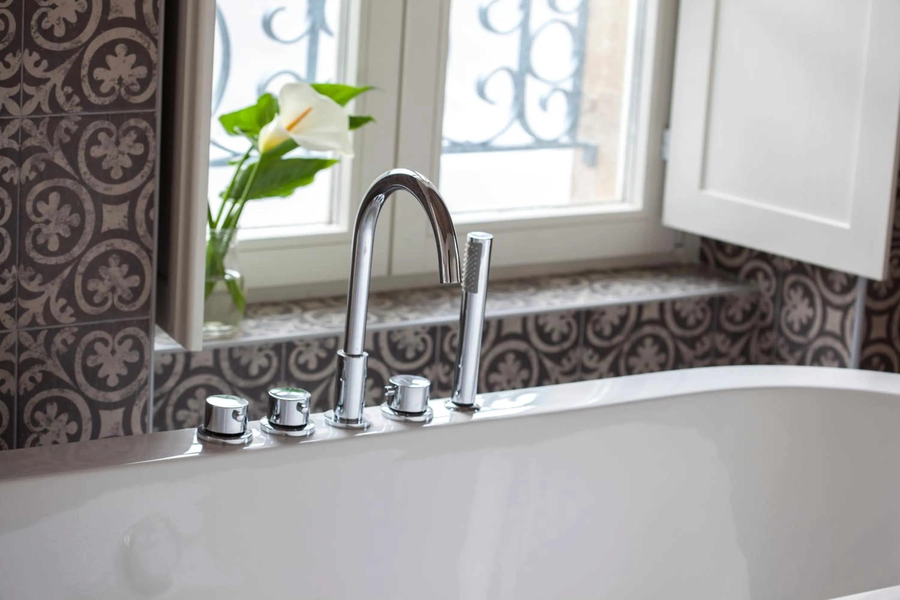 Decorative detail in Posada Seis Leguas