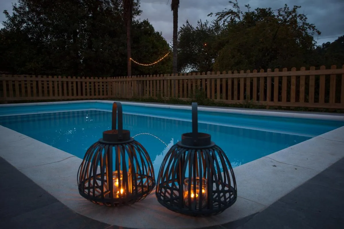 Swimming pool in Posada Seis Leguas