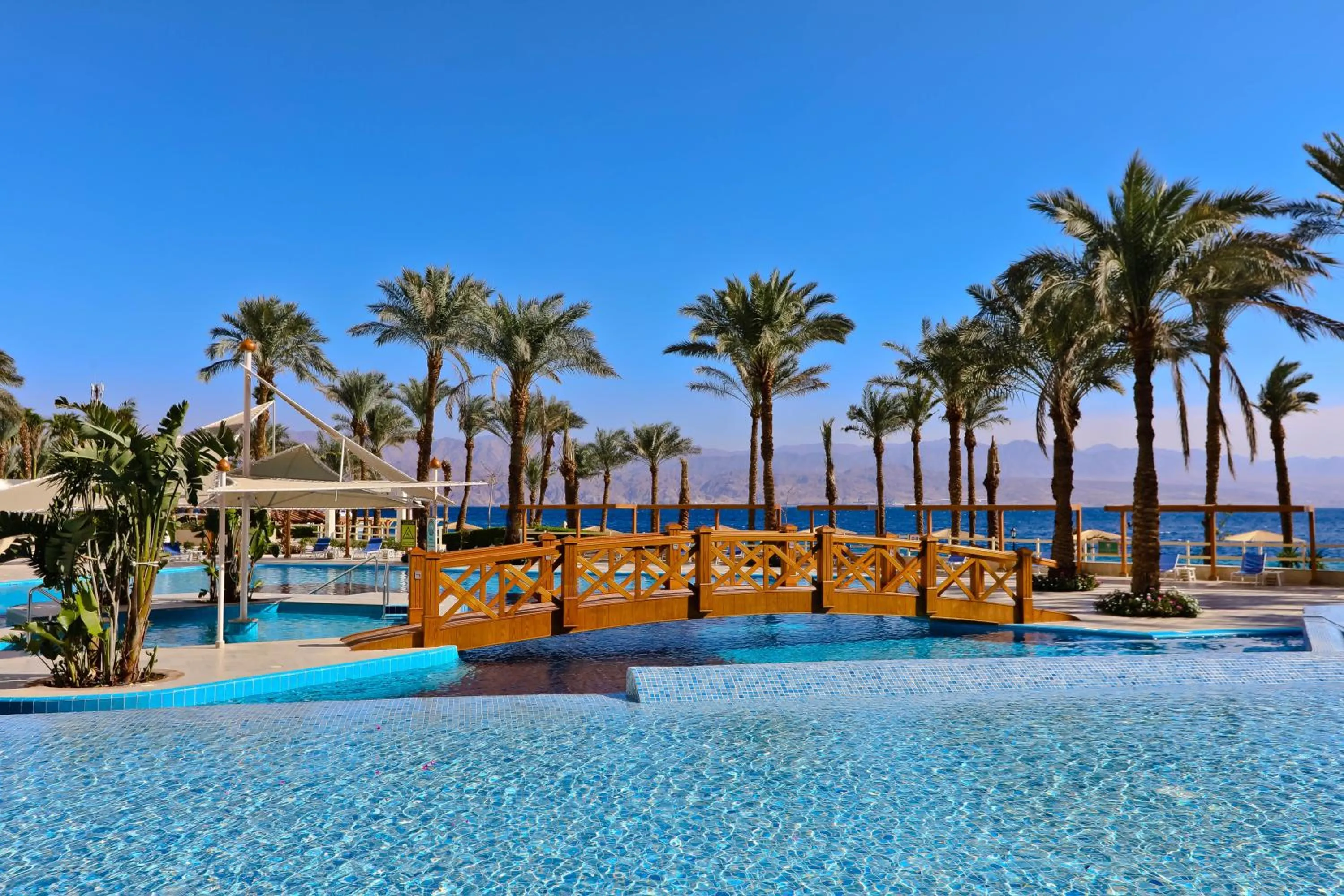 Swimming pool in Steigenberger Hotel & Nelson Village, Taba