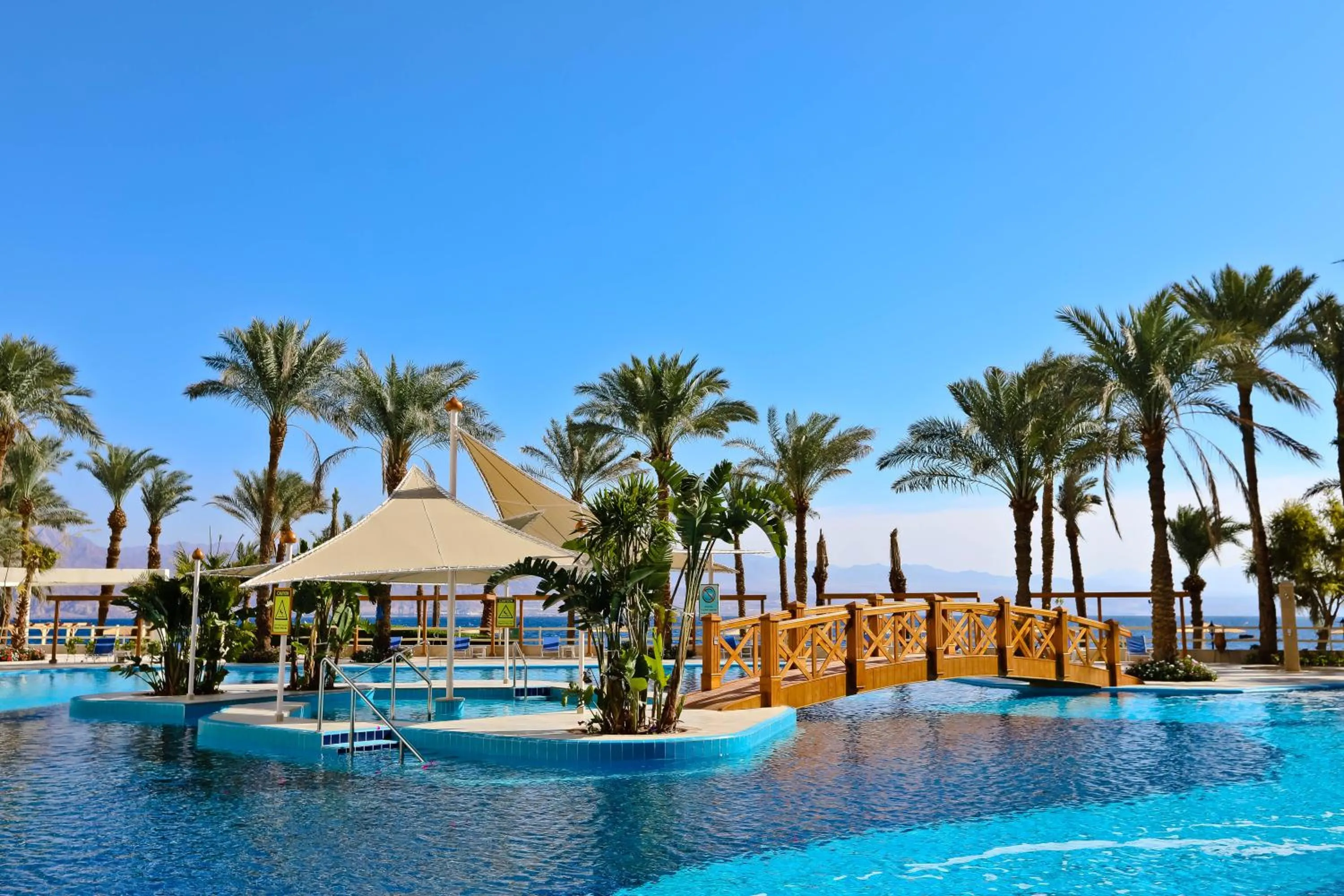 Swimming pool in Steigenberger Hotel & Nelson Village, Taba