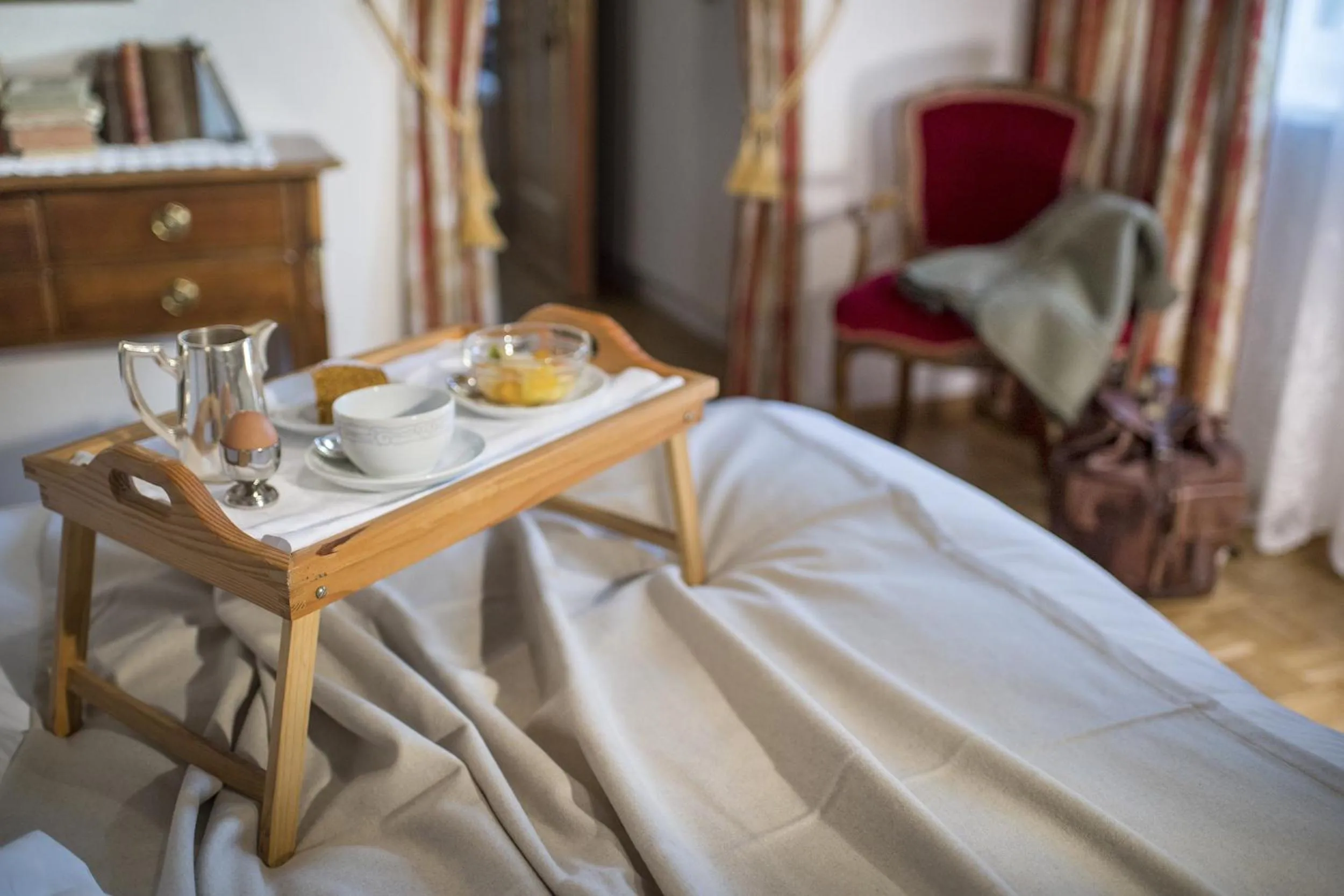 Bedroom, Bed in Hotel Bad Salomonsbrunn