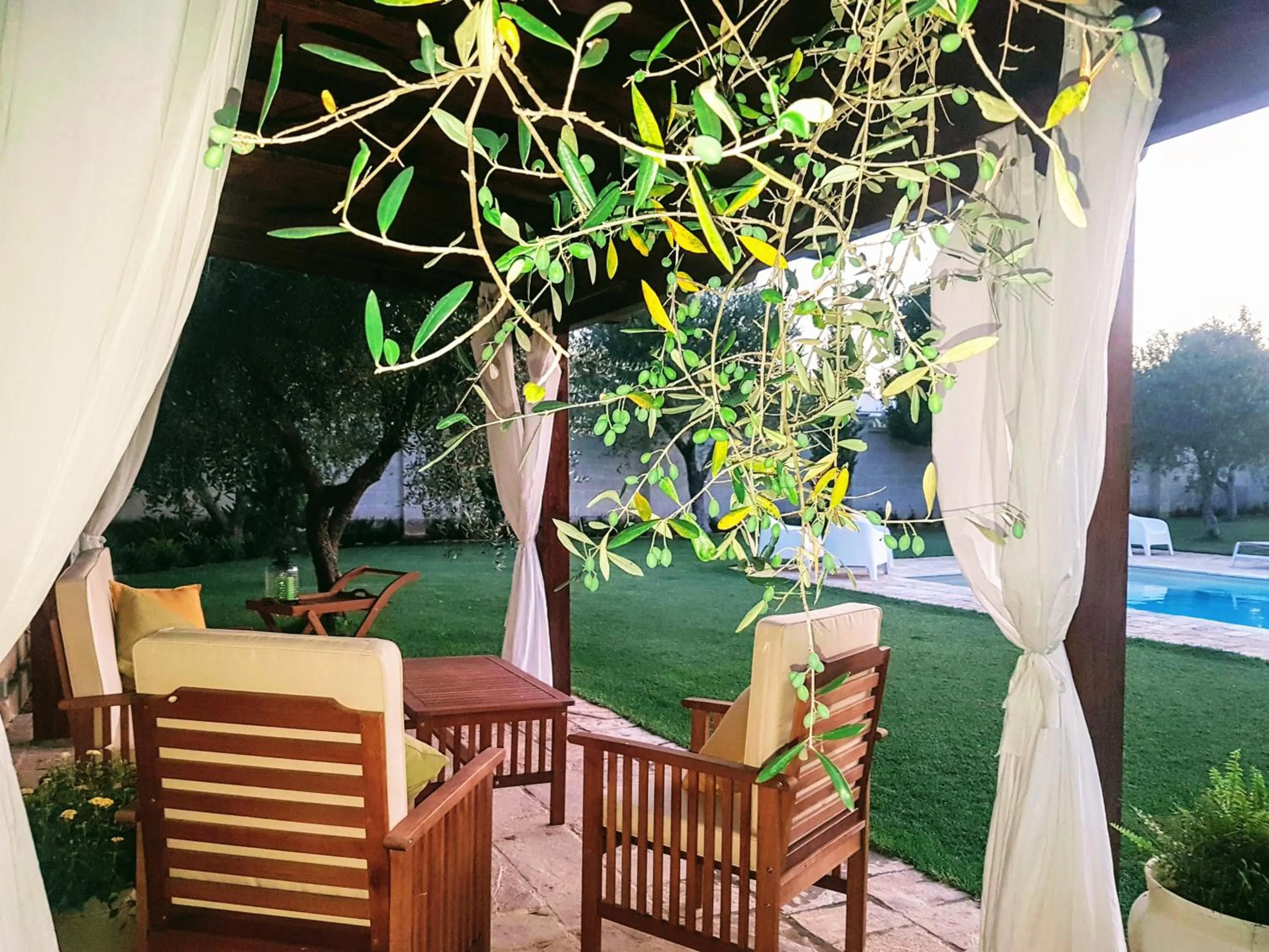 Garden in BORGO LUNA b&b