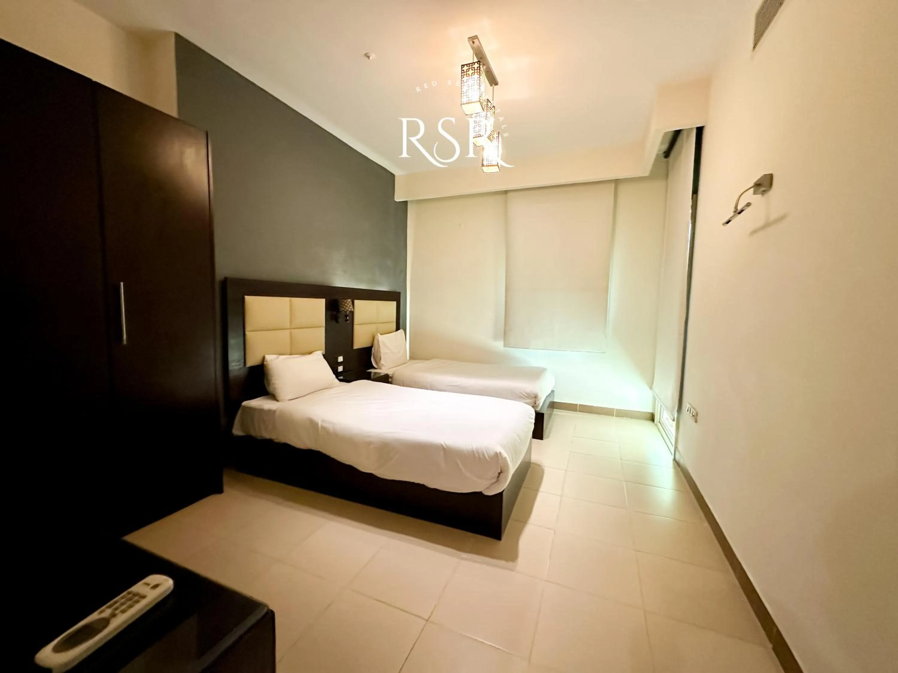 Bed in Elite Suites Hurghada