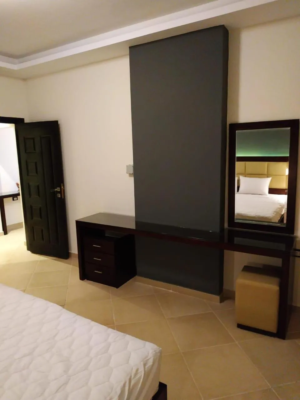 Bed in Elite Suites Hurghada