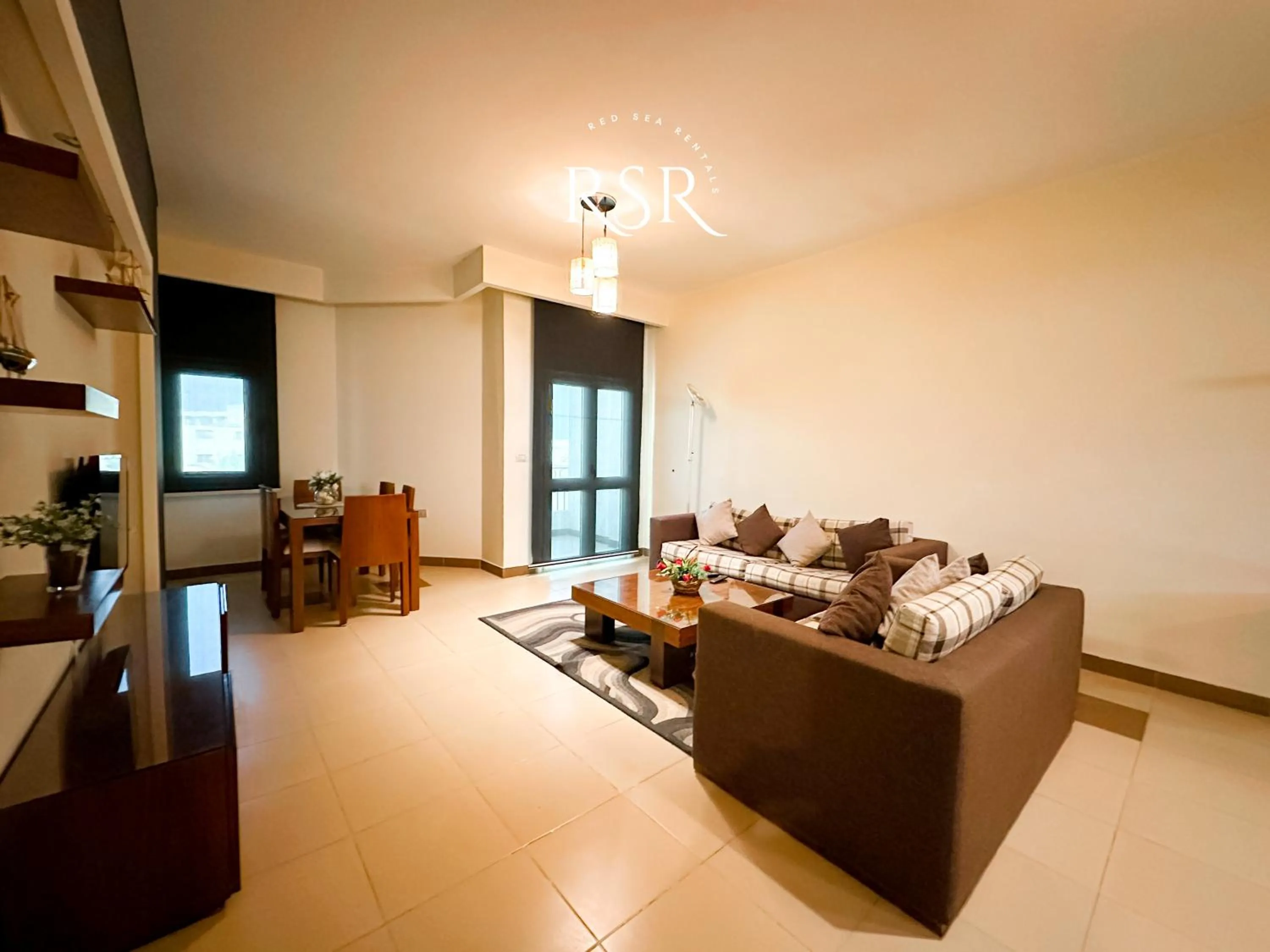 Bed in Elite Suites Hurghada