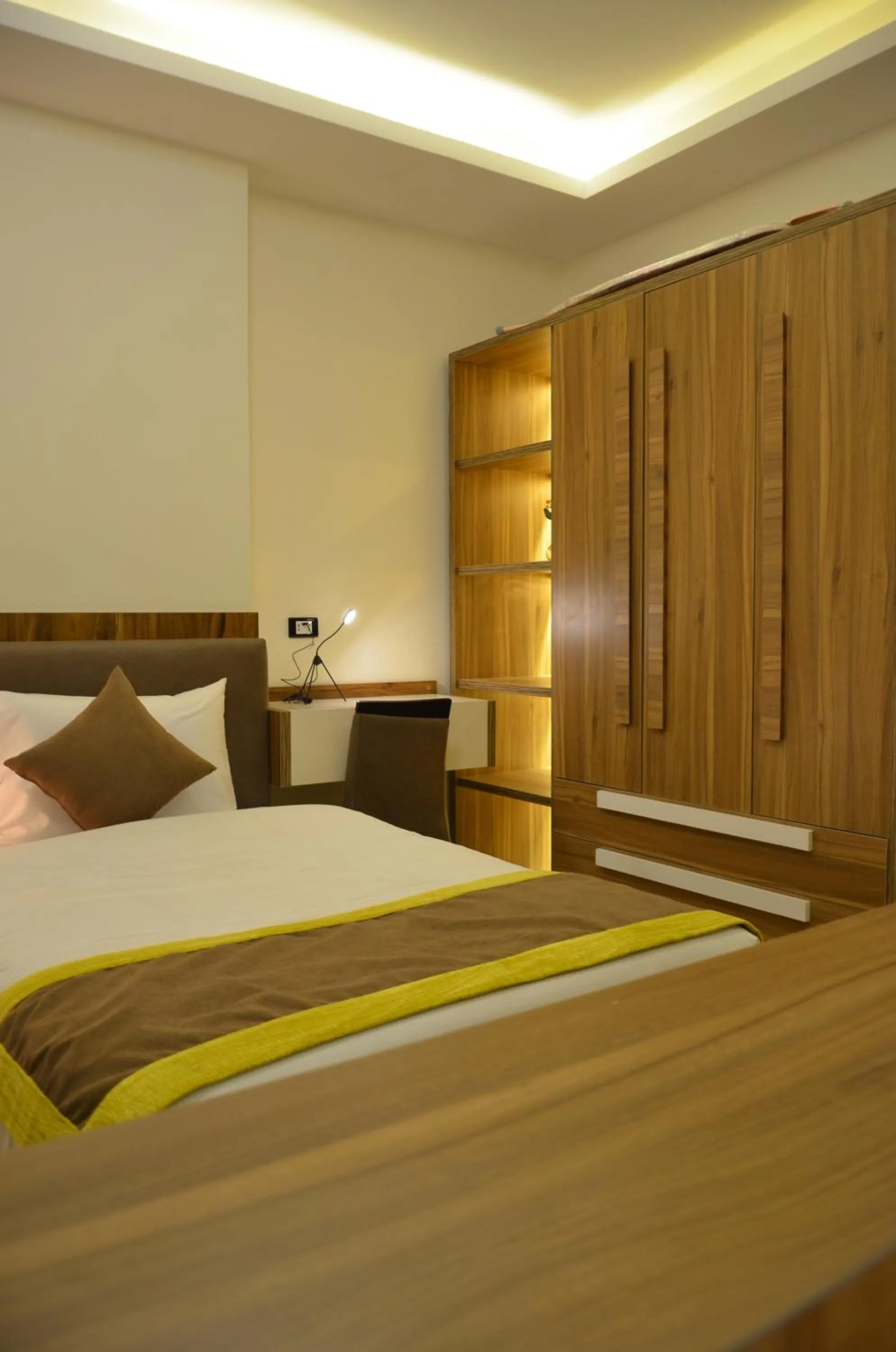 Bed in Elite Suites Hurghada