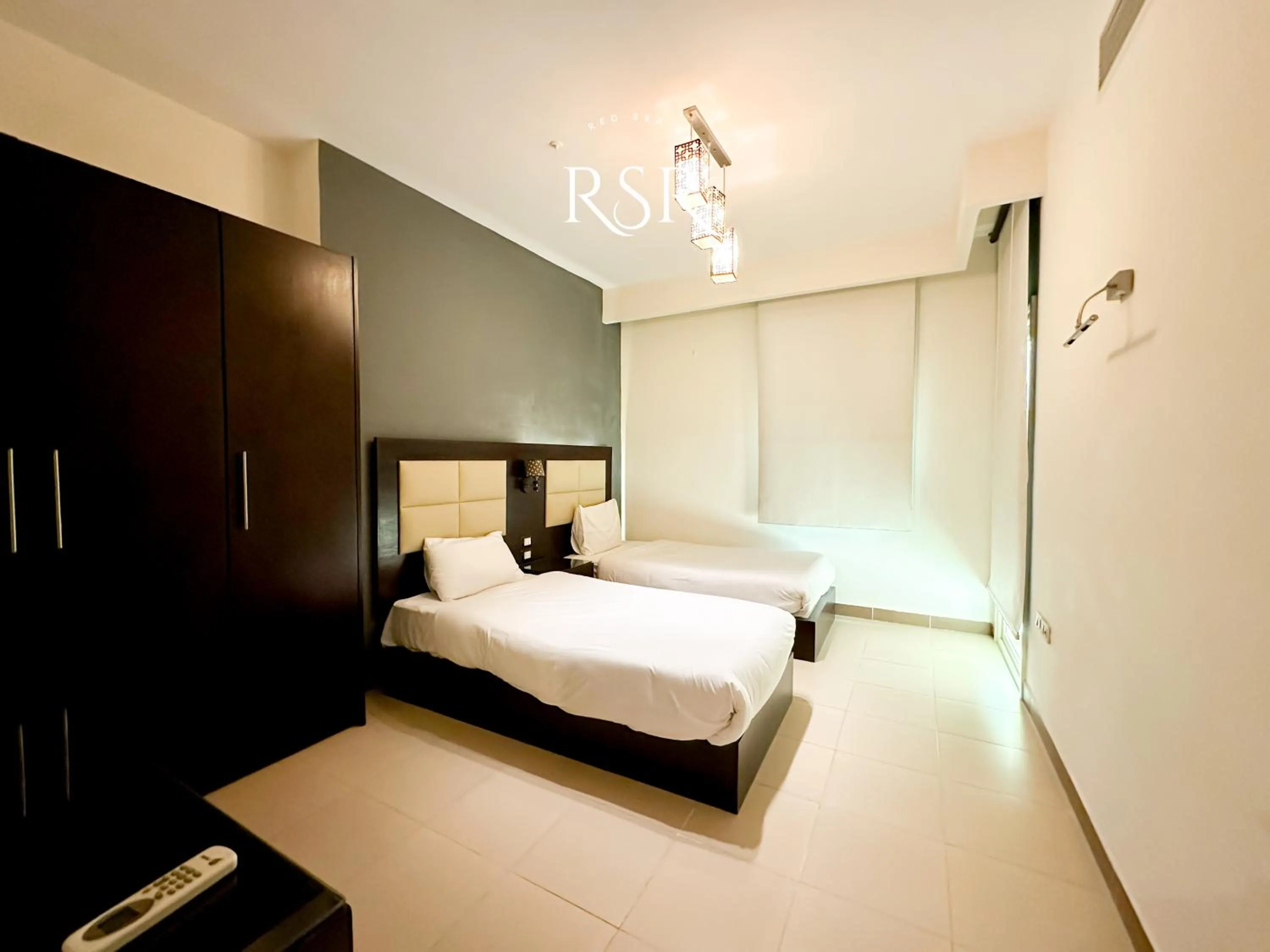 Bed in Elite Suites Hurghada