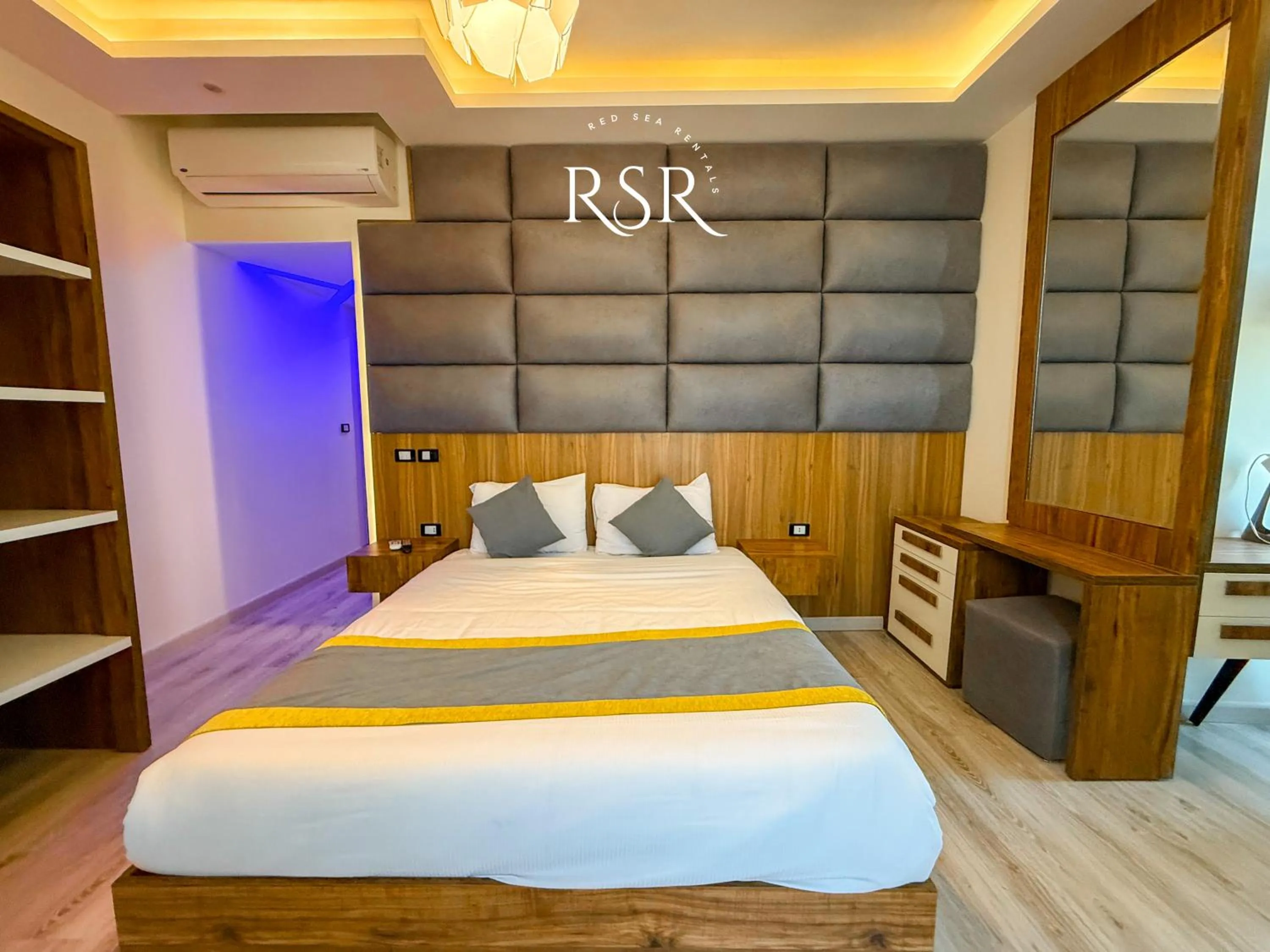 Bed in Elite Suites Hurghada