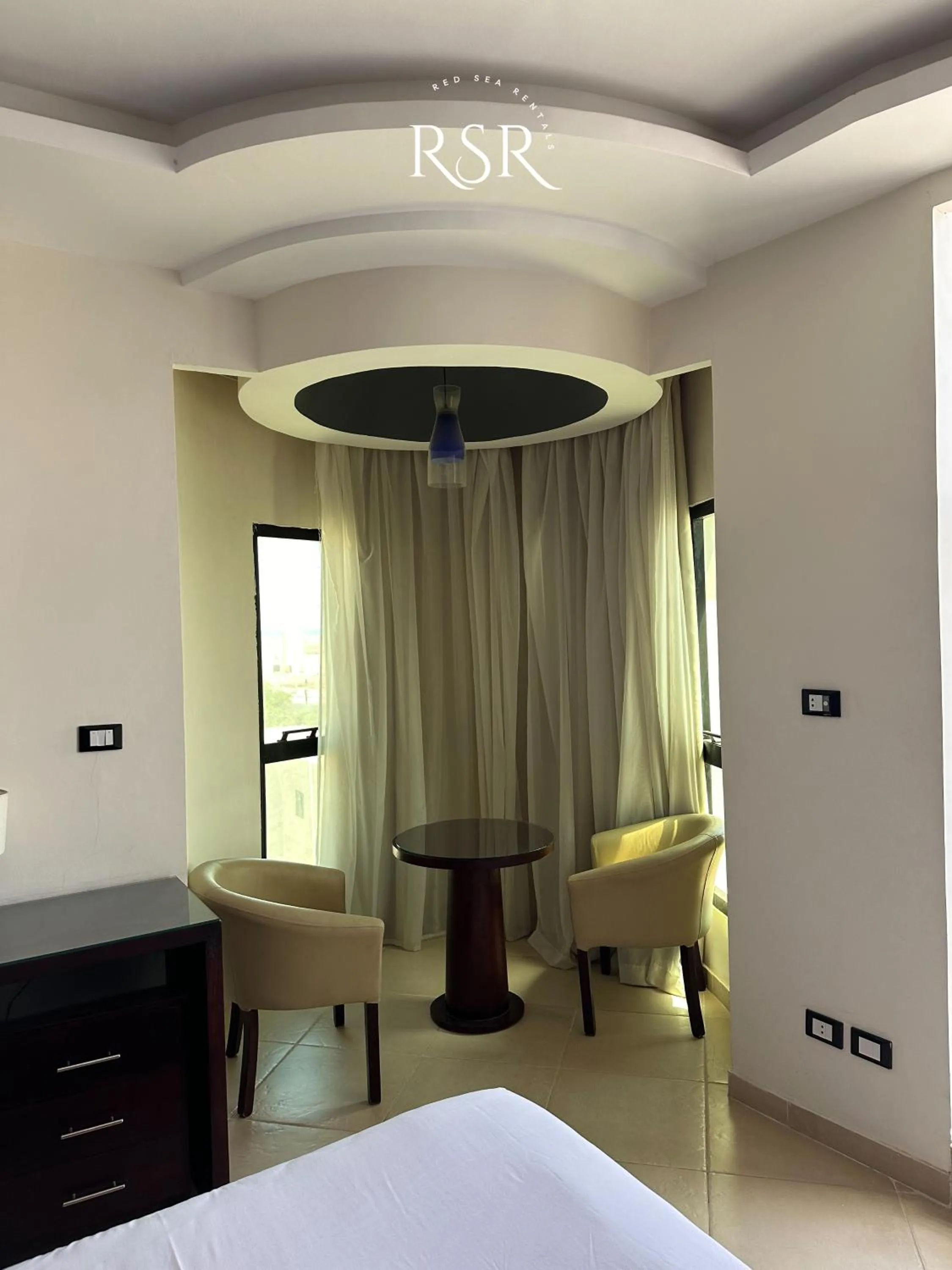 Bed in Elite Suites Hurghada