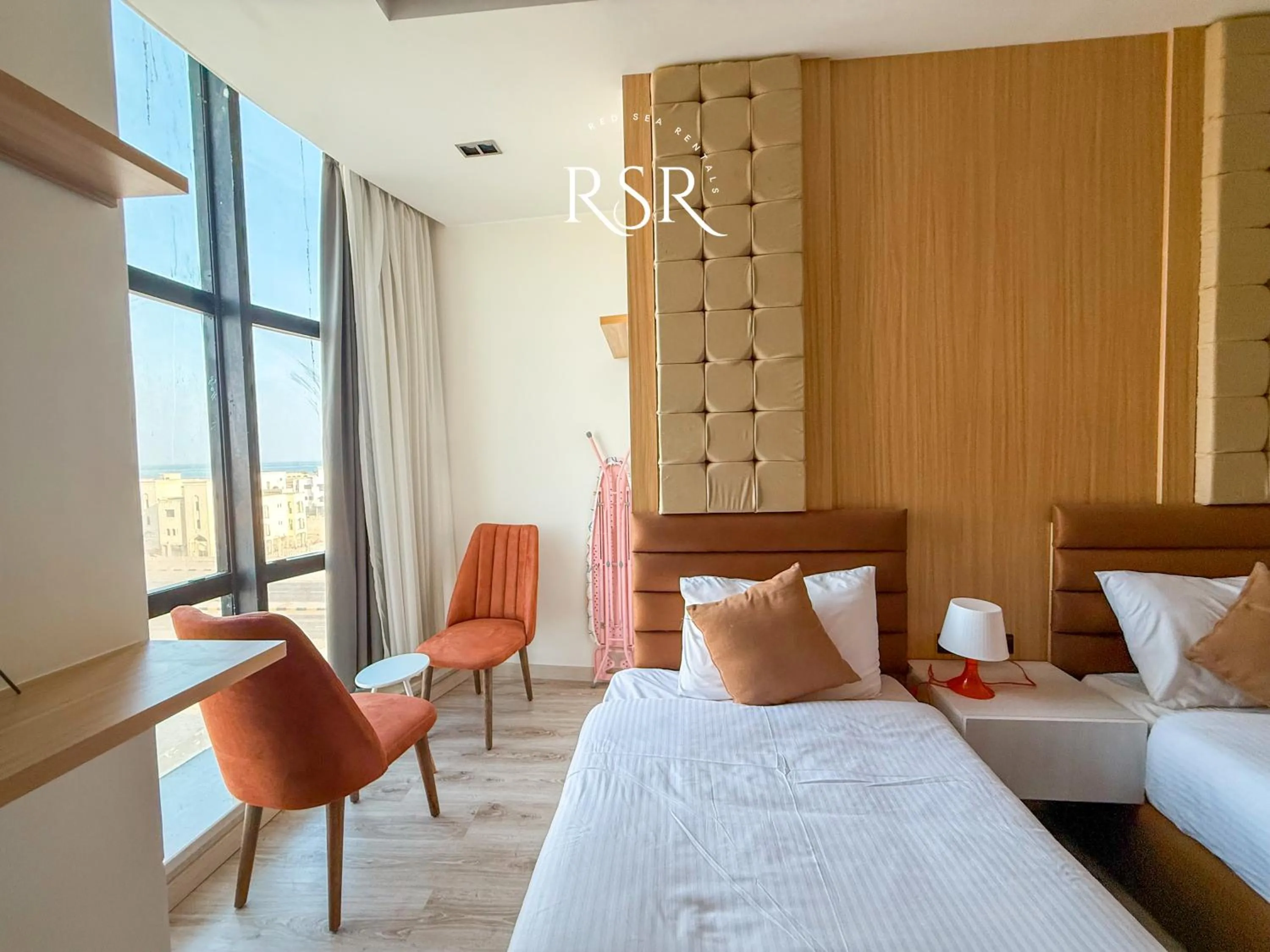 Bed in Elite Suites Hurghada