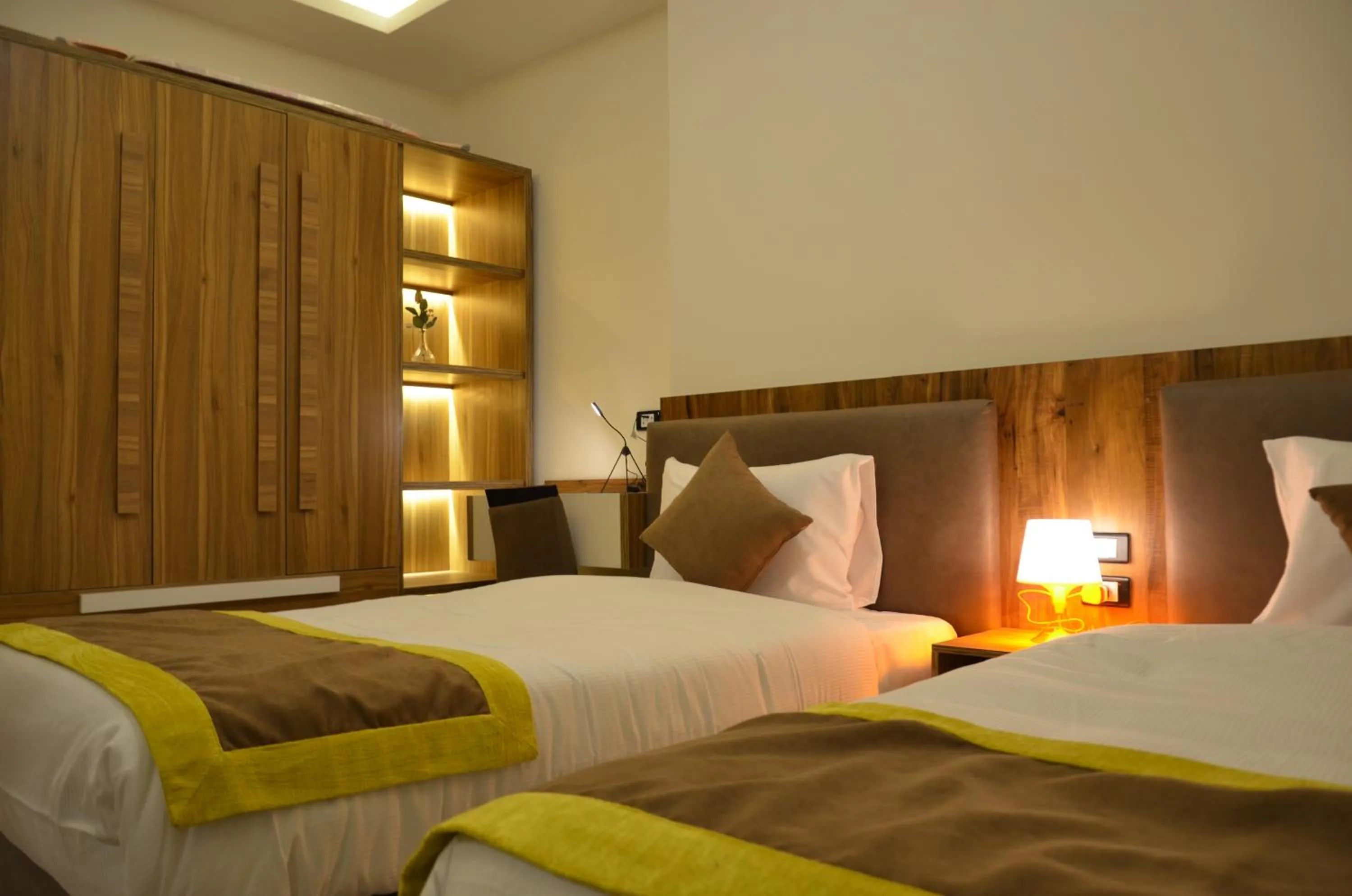 Bed in Elite Suites Hurghada