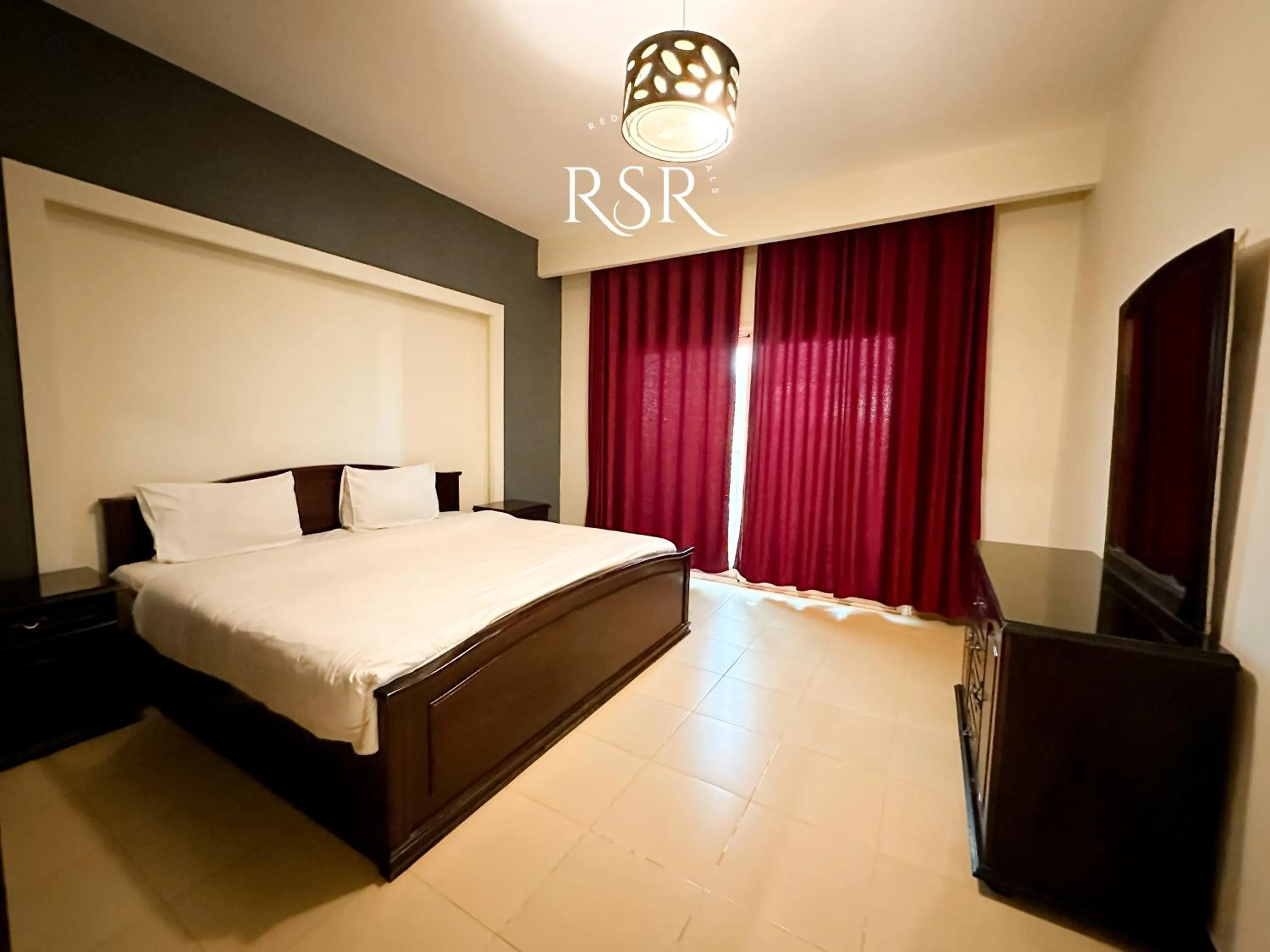 Bed in Elite Suites Hurghada