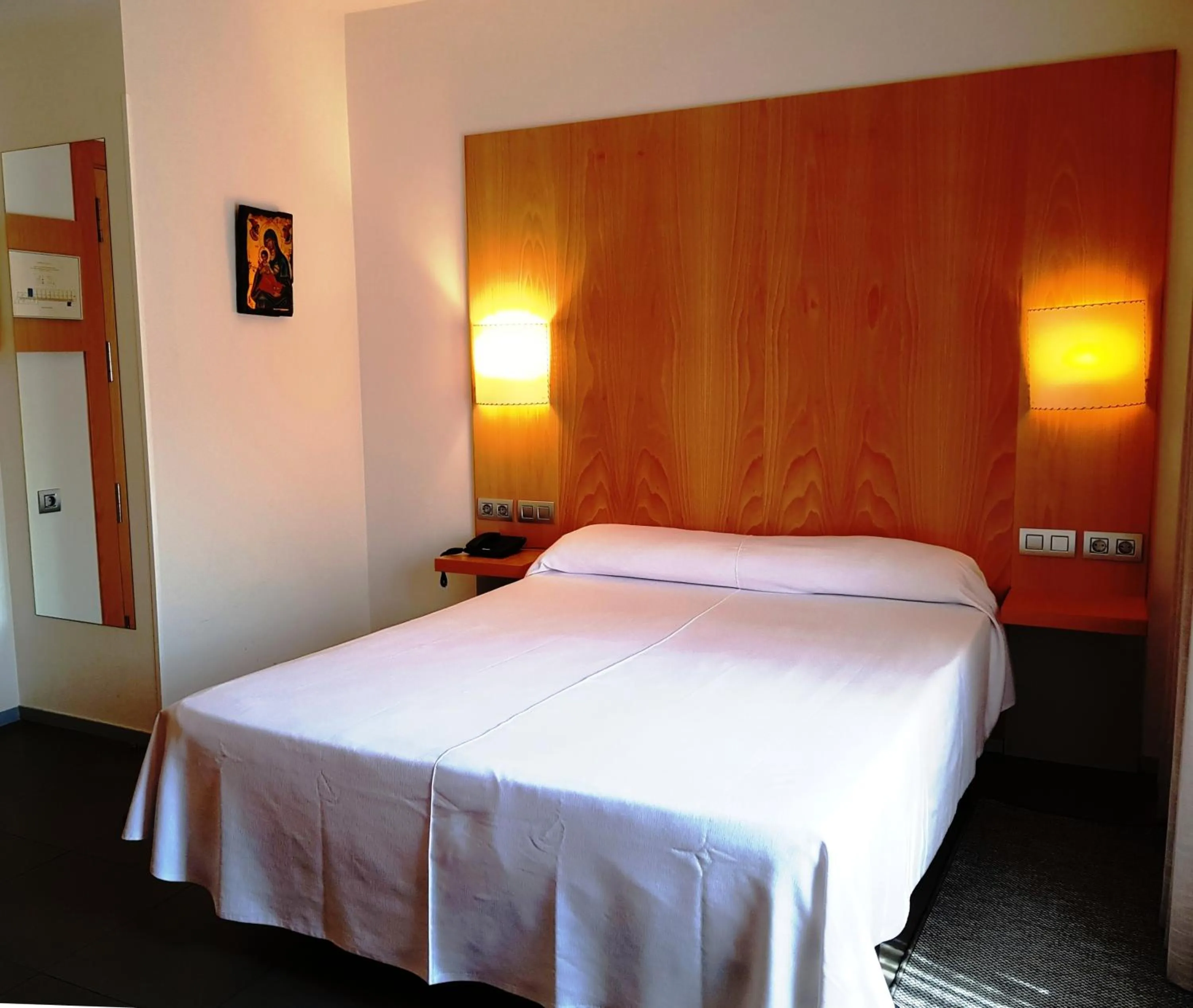 Bed in Hospedería Pax