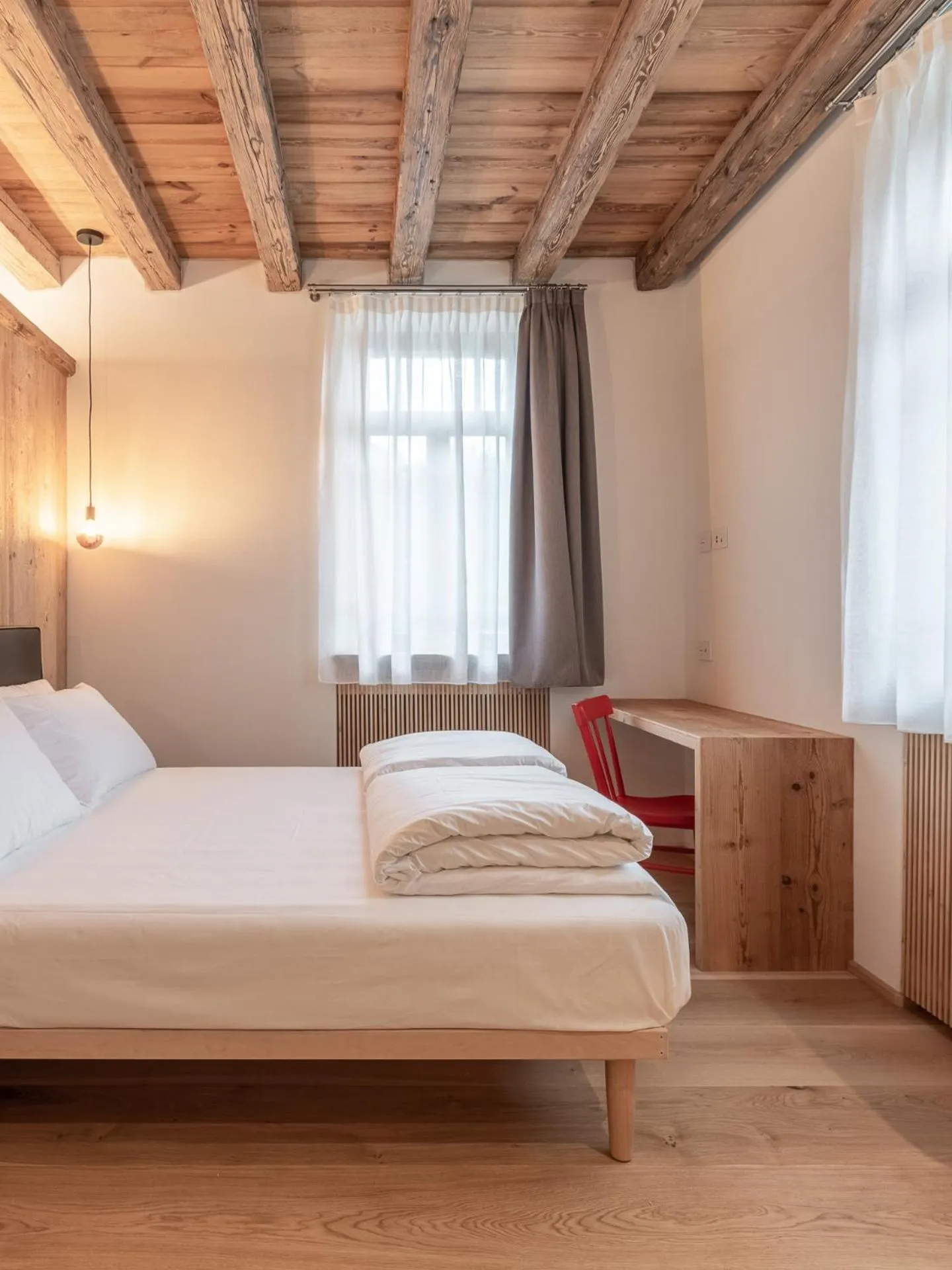 Bedroom, Bed in Alla Stazion Locanda nelle Dolomiti