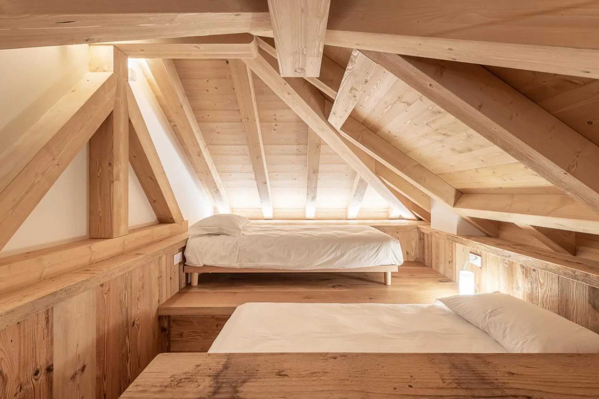 Bedroom, Bed in Alla Stazion Locanda nelle Dolomiti