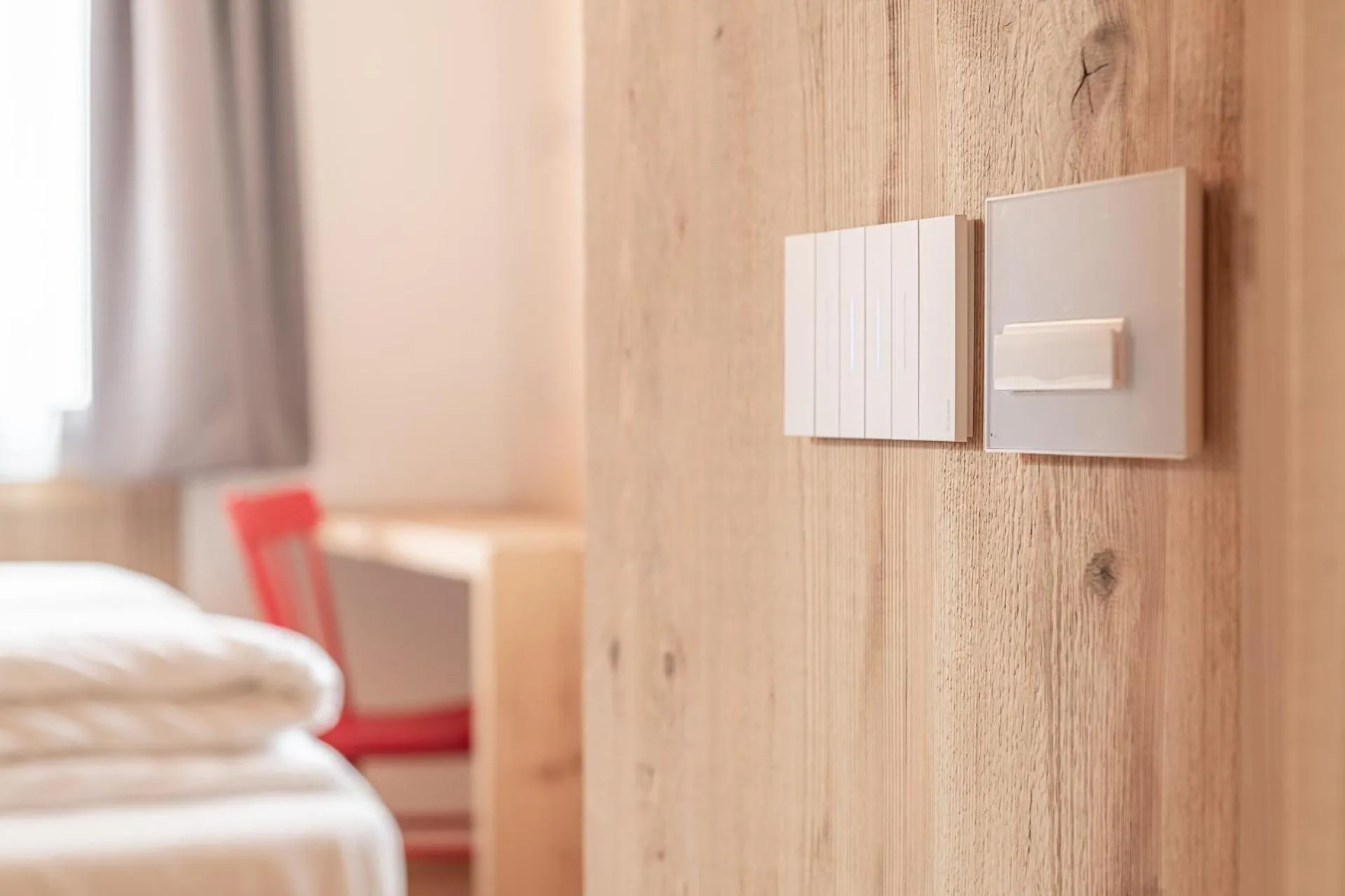 Decorative detail, Bed in Alla Stazion Locanda nelle Dolomiti