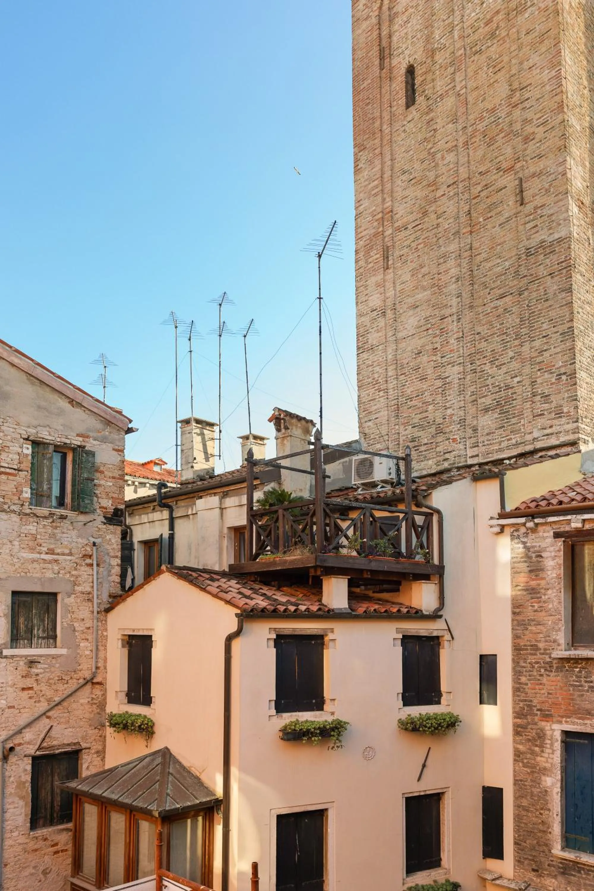 City view in Bianca Cappello House