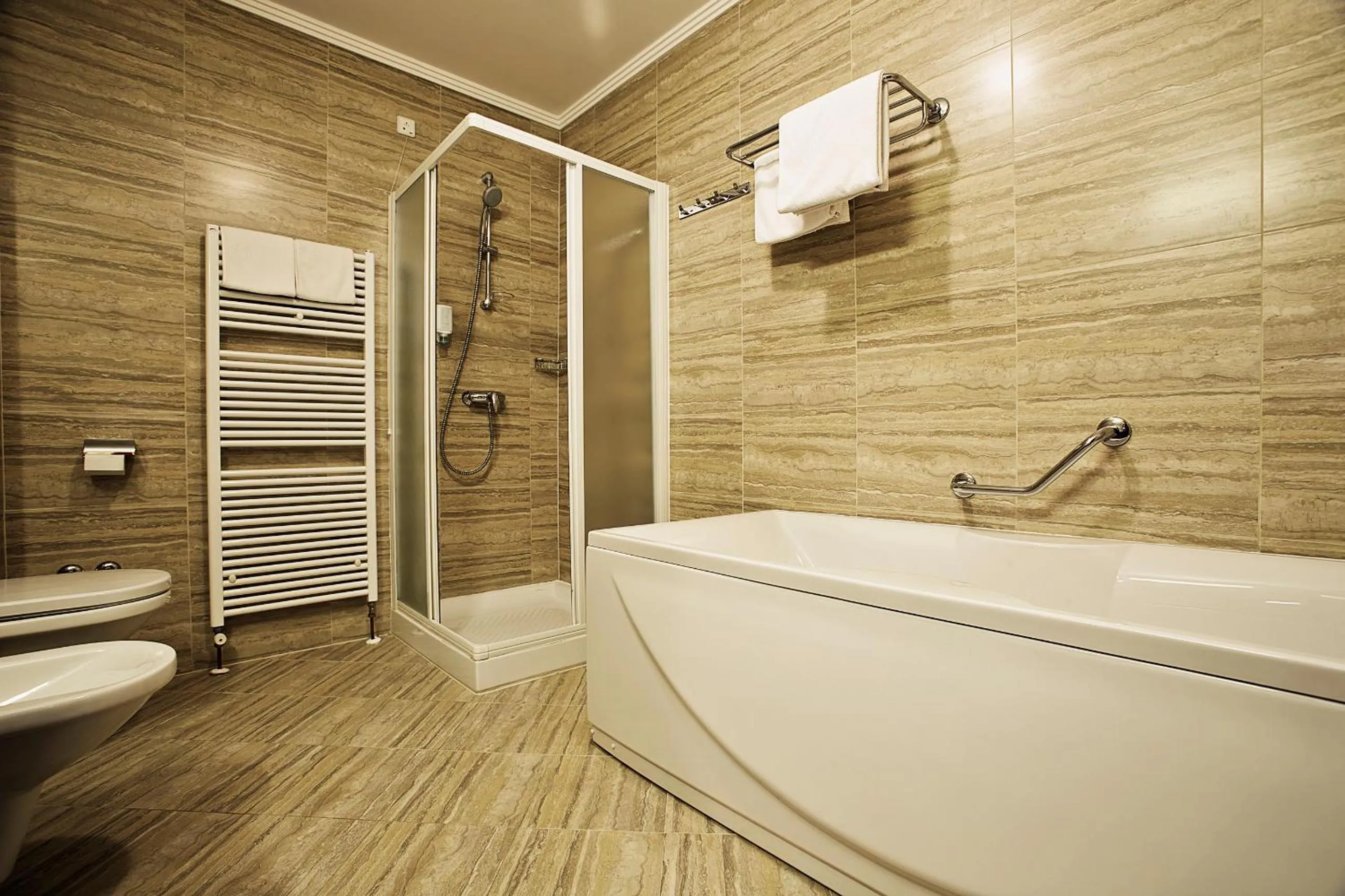 Shower in Spa & Wellness Hotel Pinia