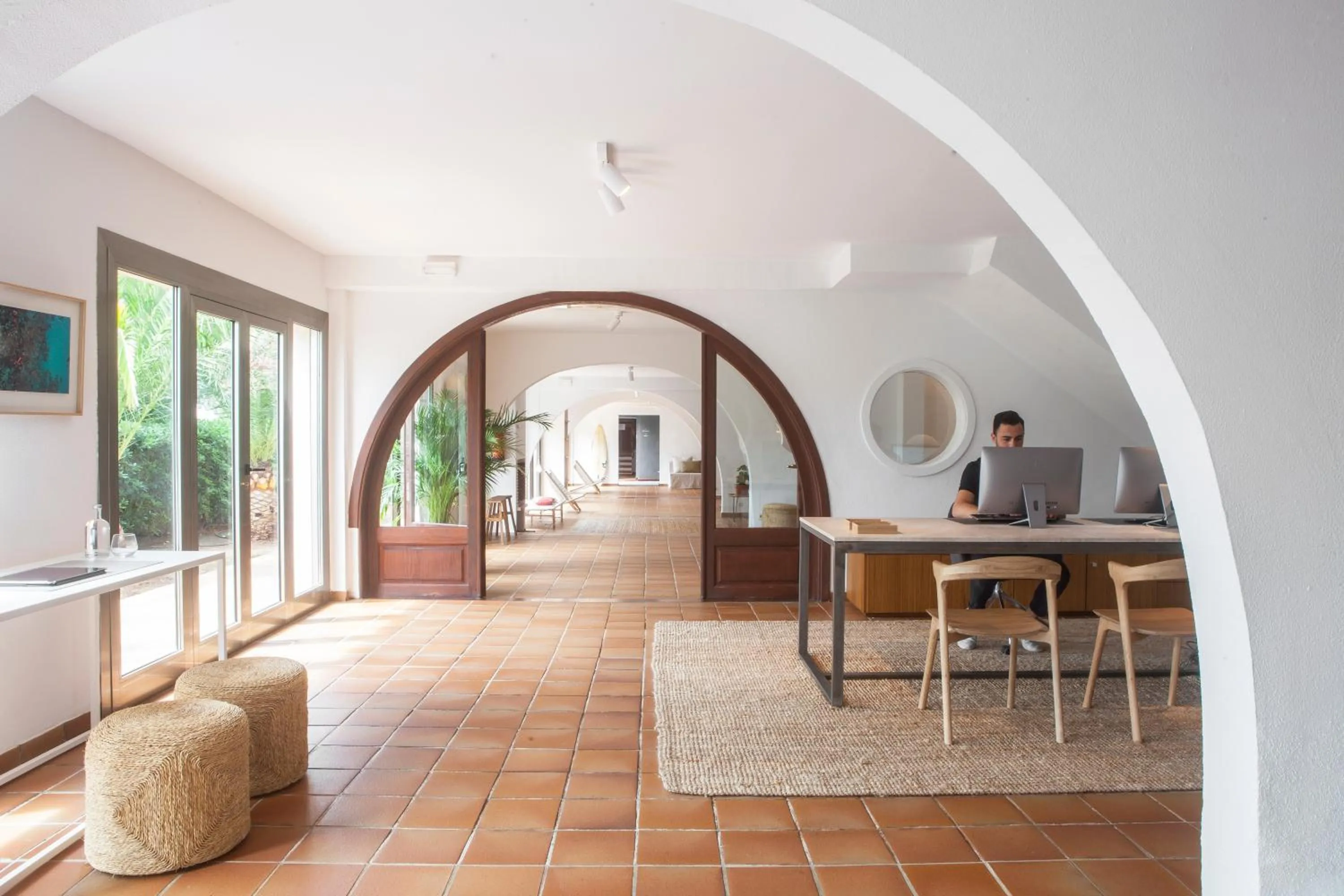 Lobby or reception in Hotel Es Blau Des Nord