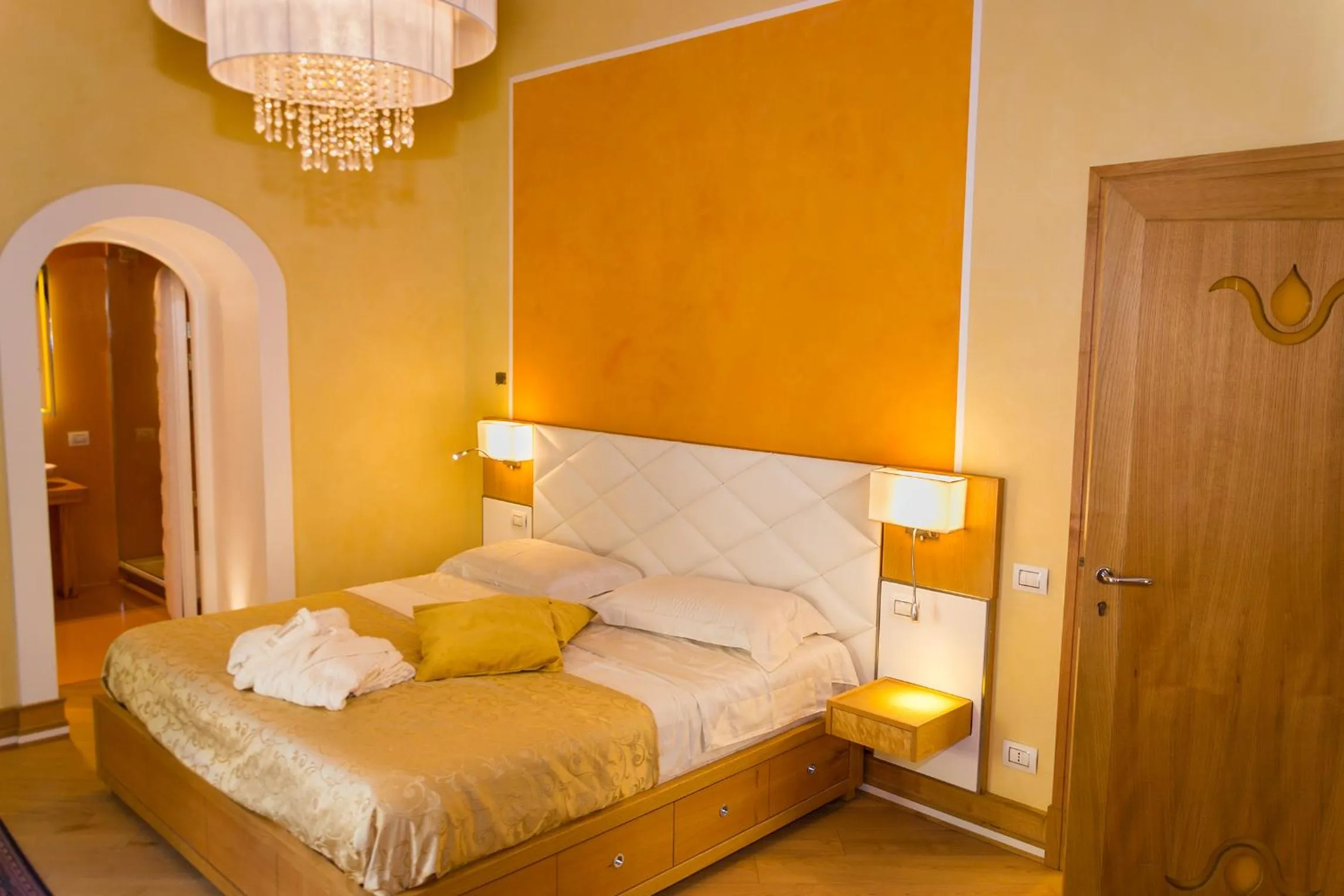 Photo of the whole room, Bed in Villa Di Natale
