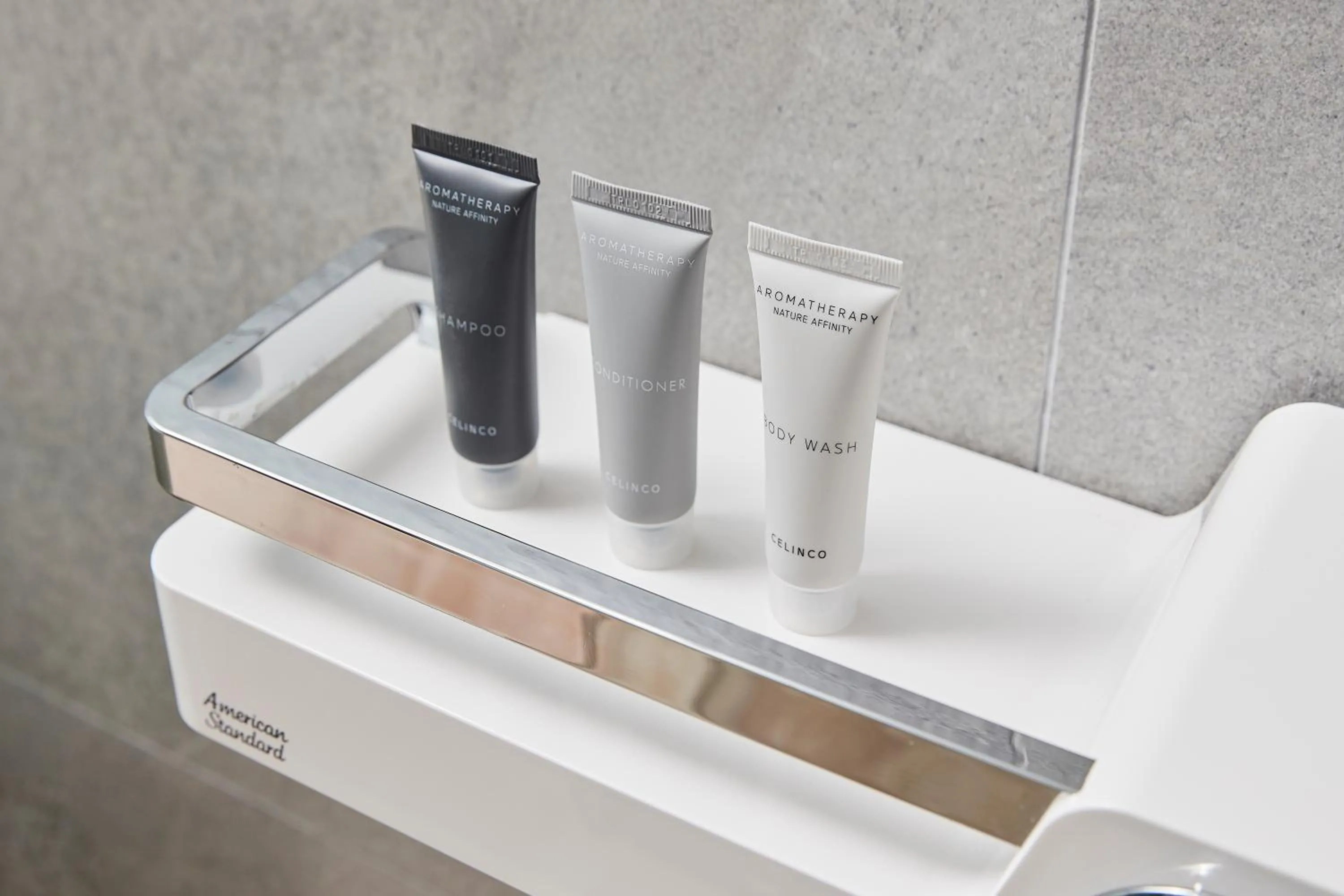 Bathroom in Ramada Encore by Wyndham Gimpo Han River Hotel