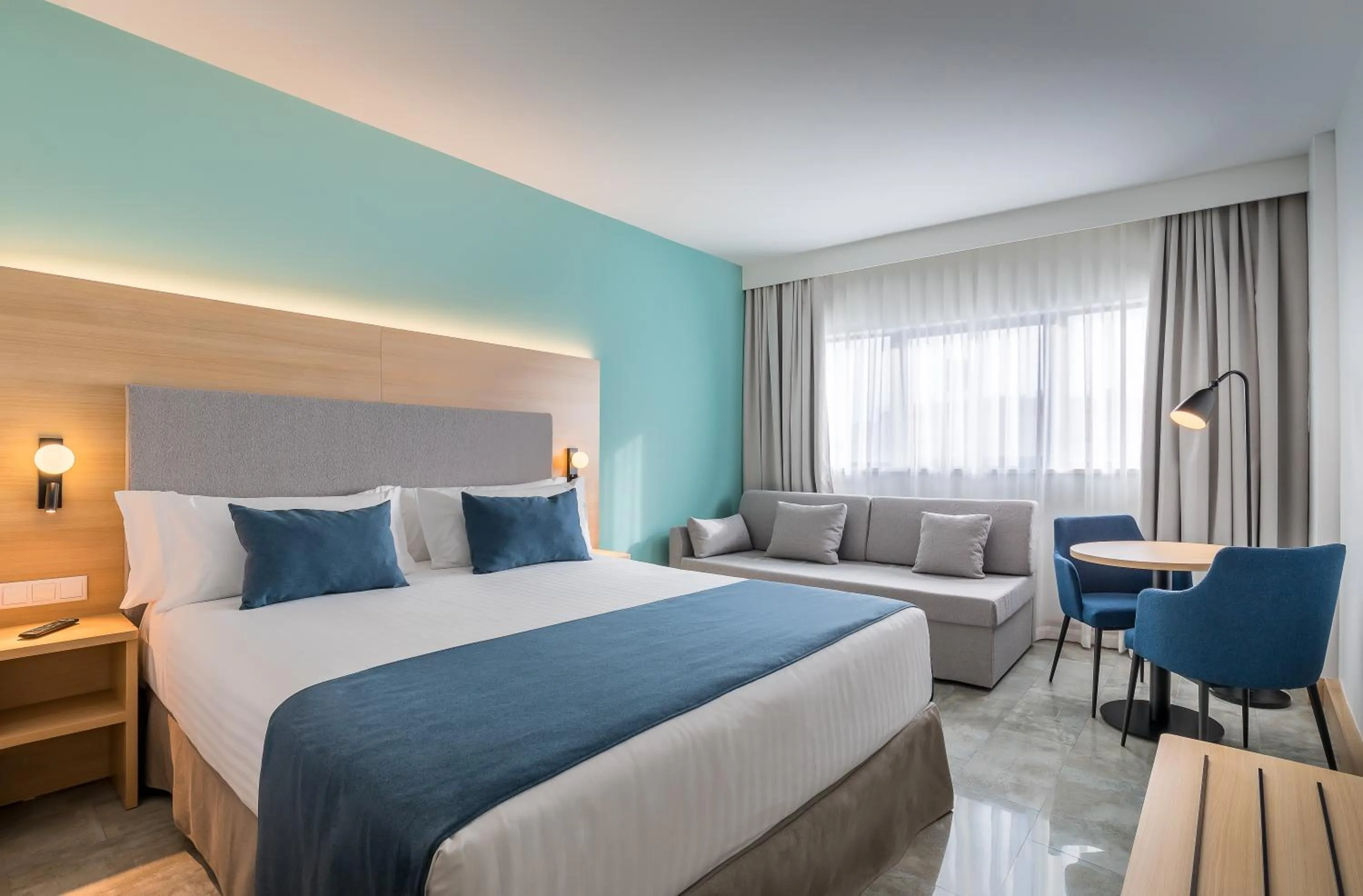 Decorative detail, Bed in Occidental Murcia Agalia