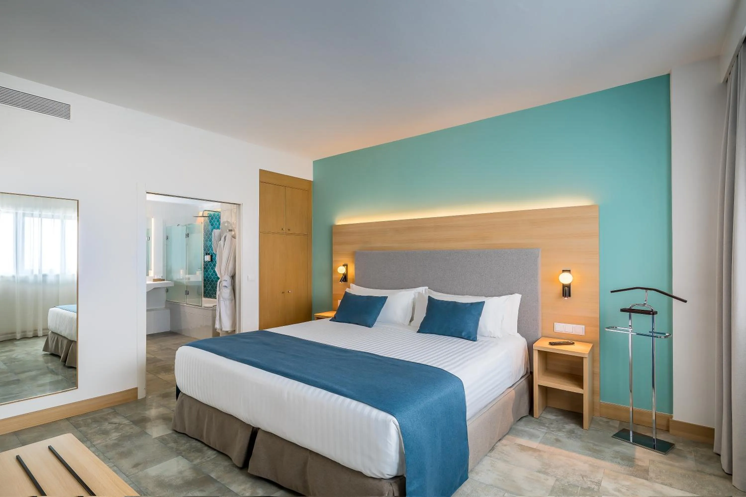 Bedroom, Bed in Occidental Murcia Agalia