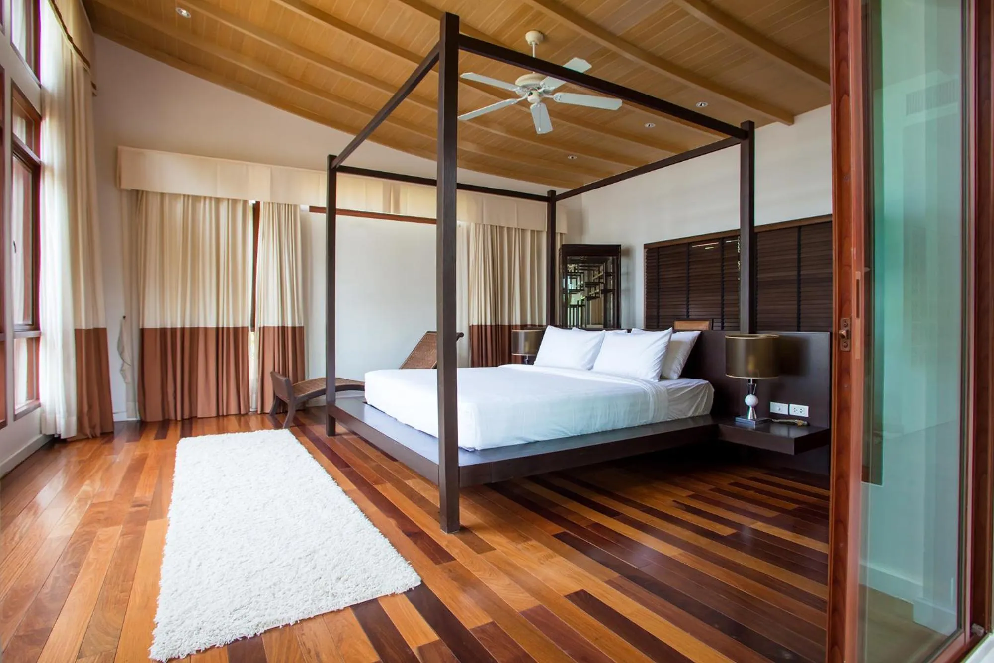 Bedroom, Bed in Amatapura Beach Villa 6
