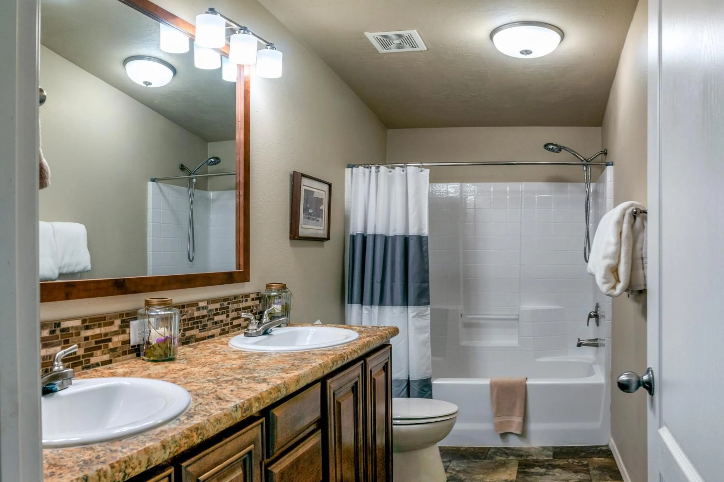Bathroom in Callahan's Mountain Lodge