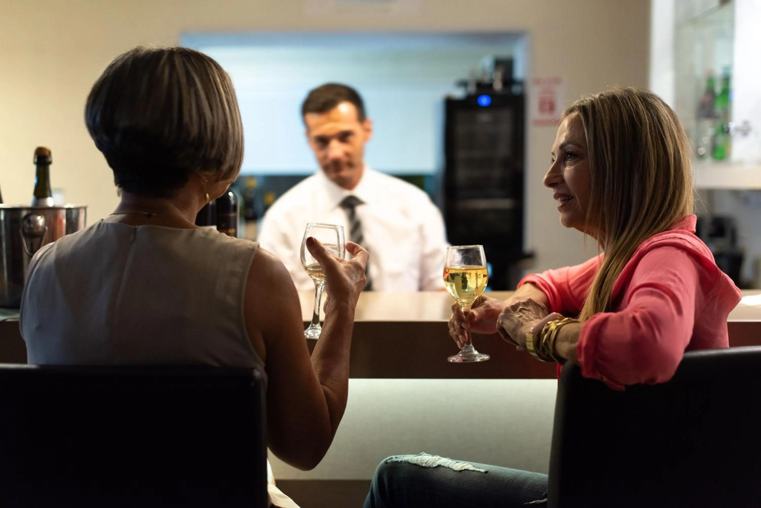 Lounge or bar in Astoria Galilee Hotel