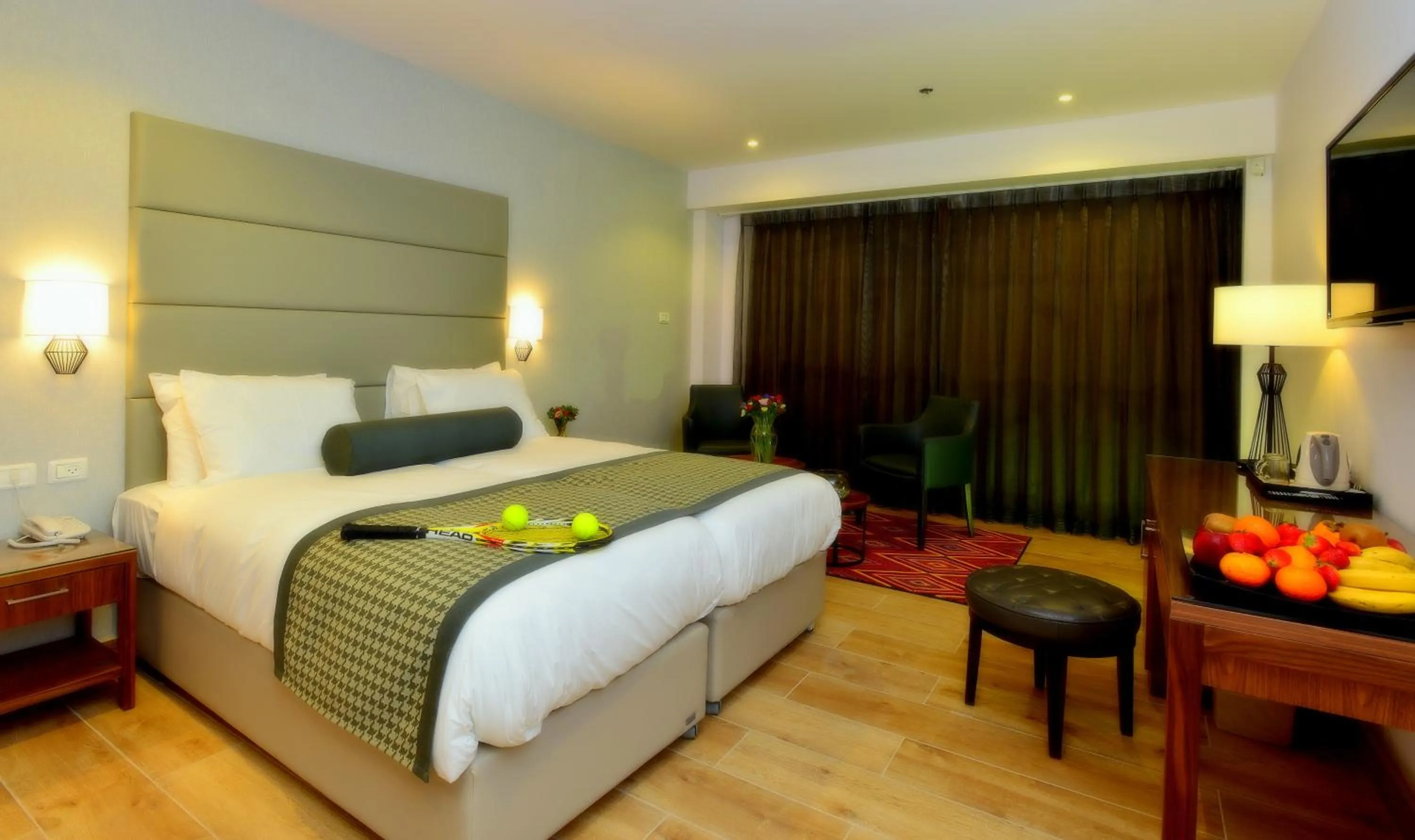 Photo of the whole room, Bed in Astoria Galilee Hotel